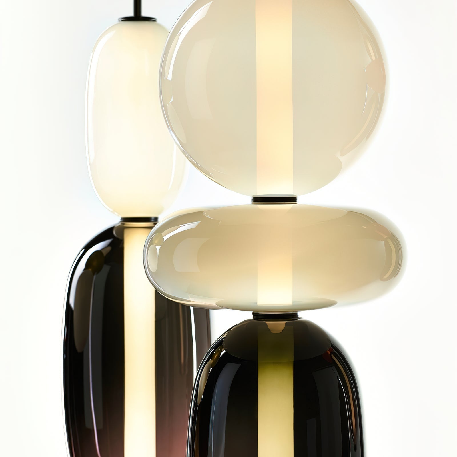 Serena Glass Chandelier