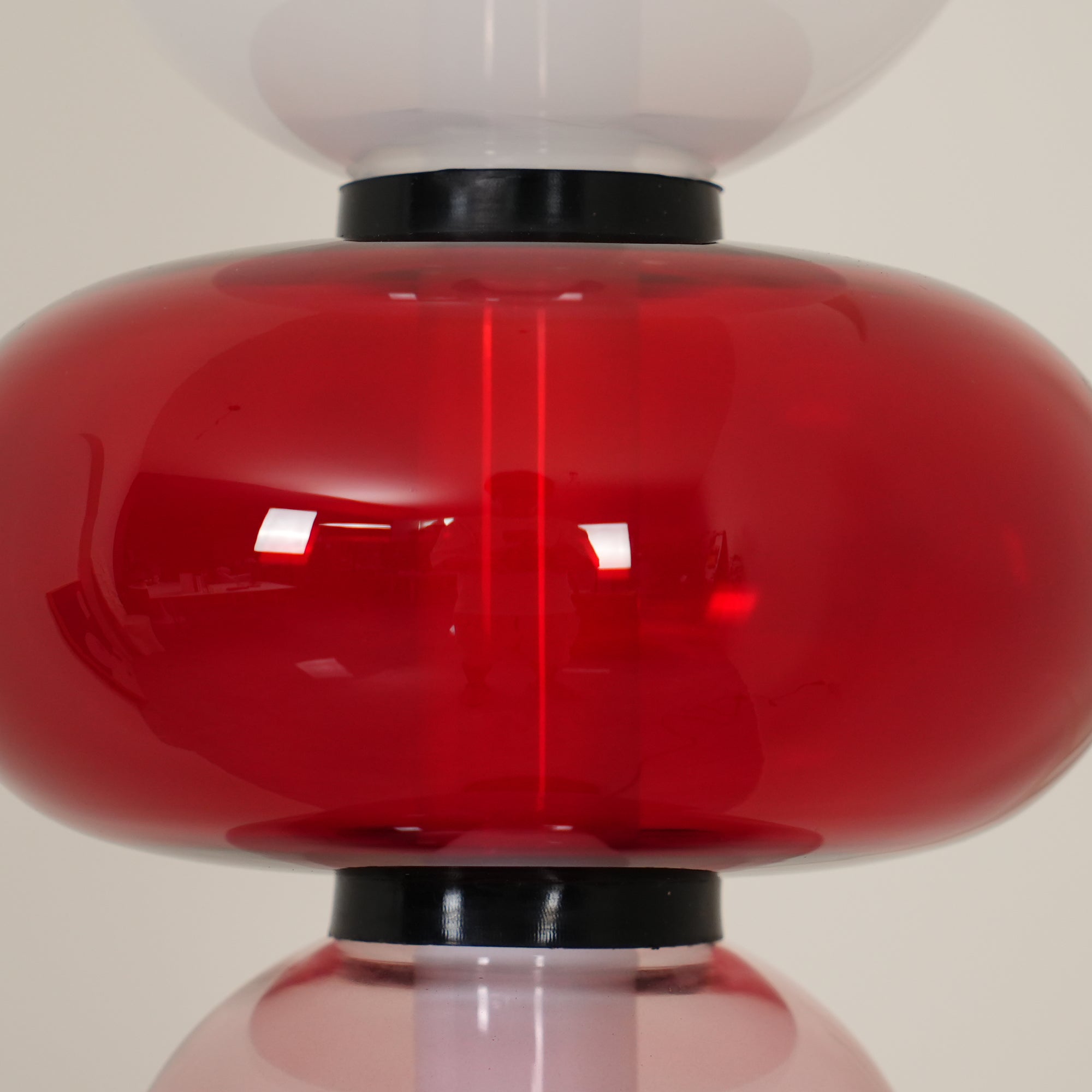 Ririxy Floor Light Candiedplayful Glass-Neutral Decor