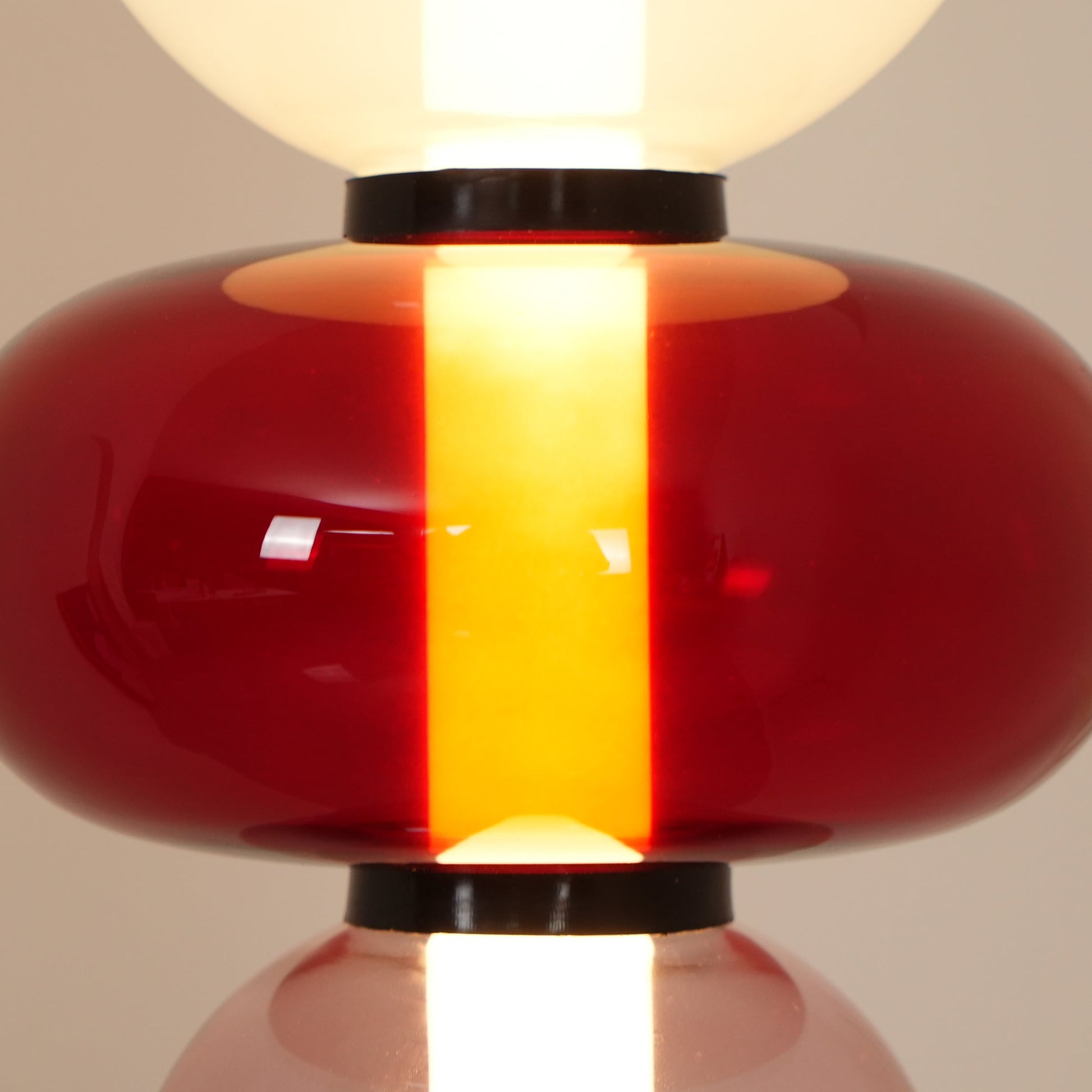 Ririxy Floor Light Candiedplayful Glass-Neutral Decor
