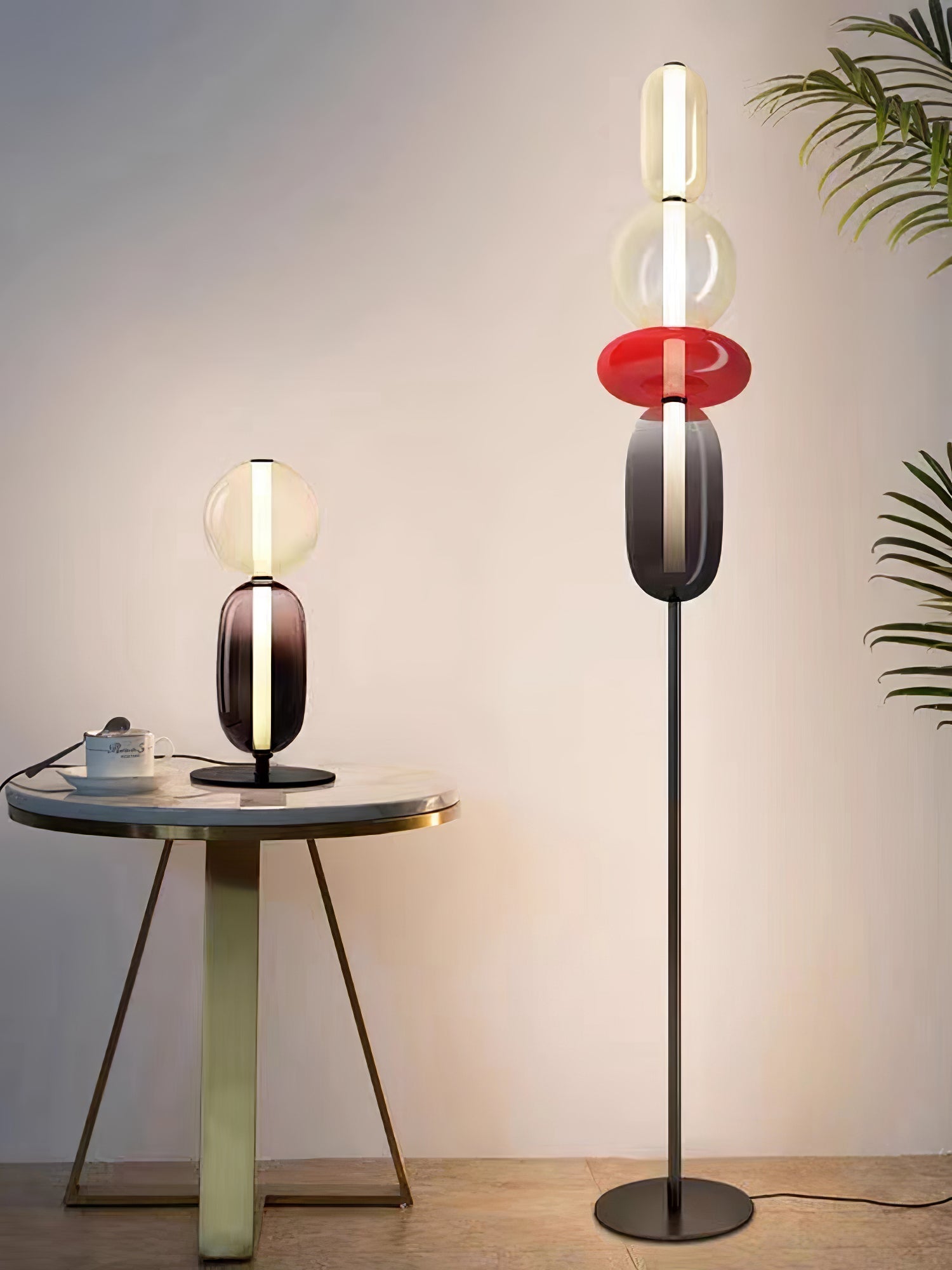 Rhovan Modern Table Lamp-Neutral Decor