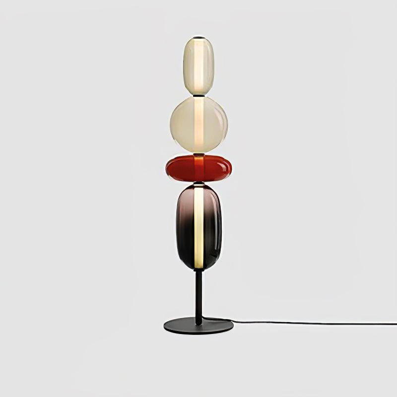 Ririxy Floor Light Candiedplayful Glass-Neutral Decor