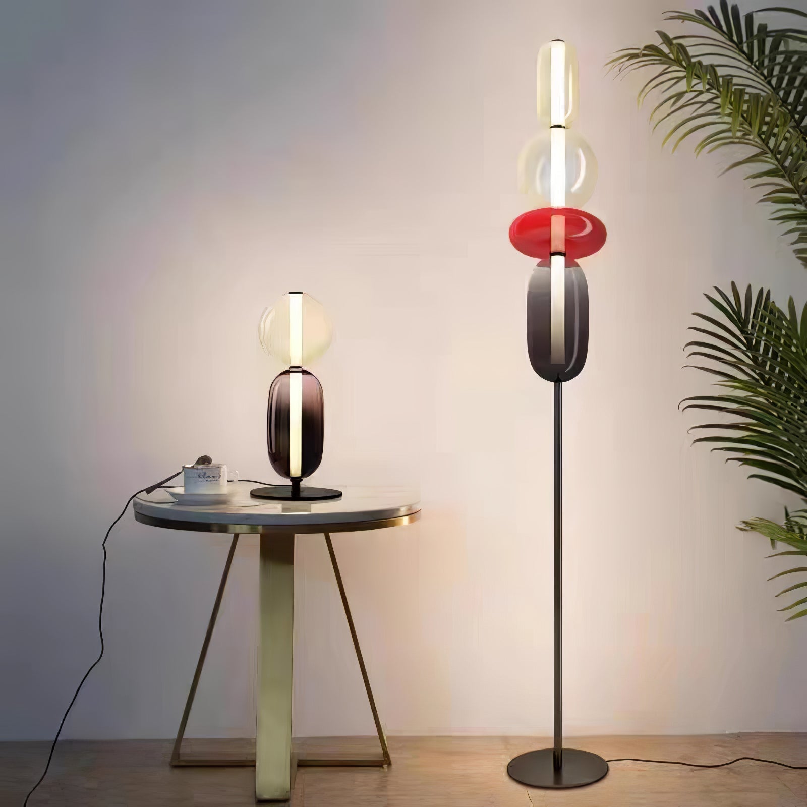 Rhovan Modern Table Lamp-Neutral Decor
