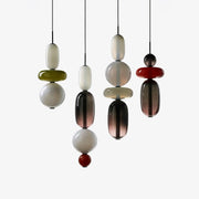 Orba Candied Glass Pendant Light-Neutral Decor