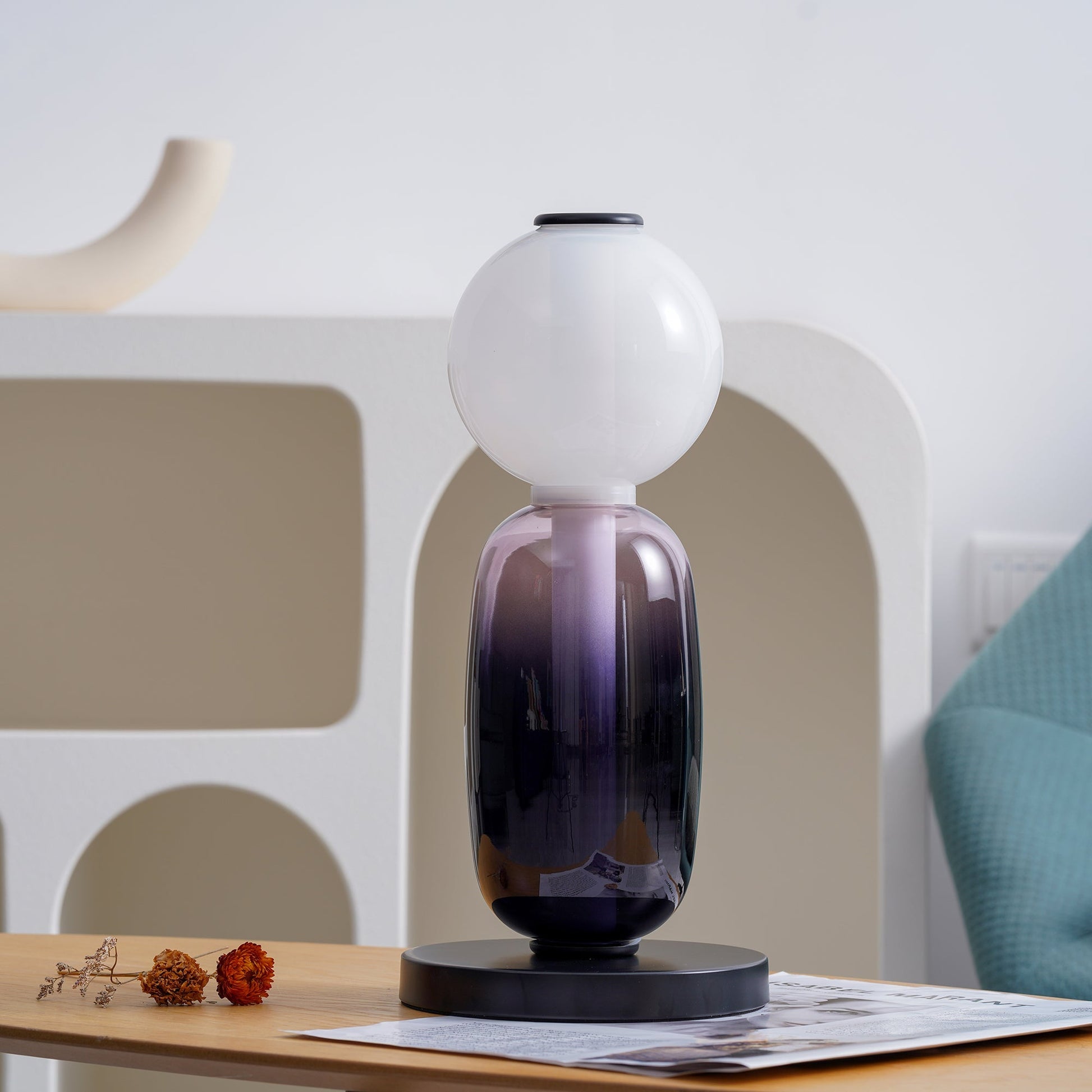 Rhovan Modern Table Lamp-Neutral Decor