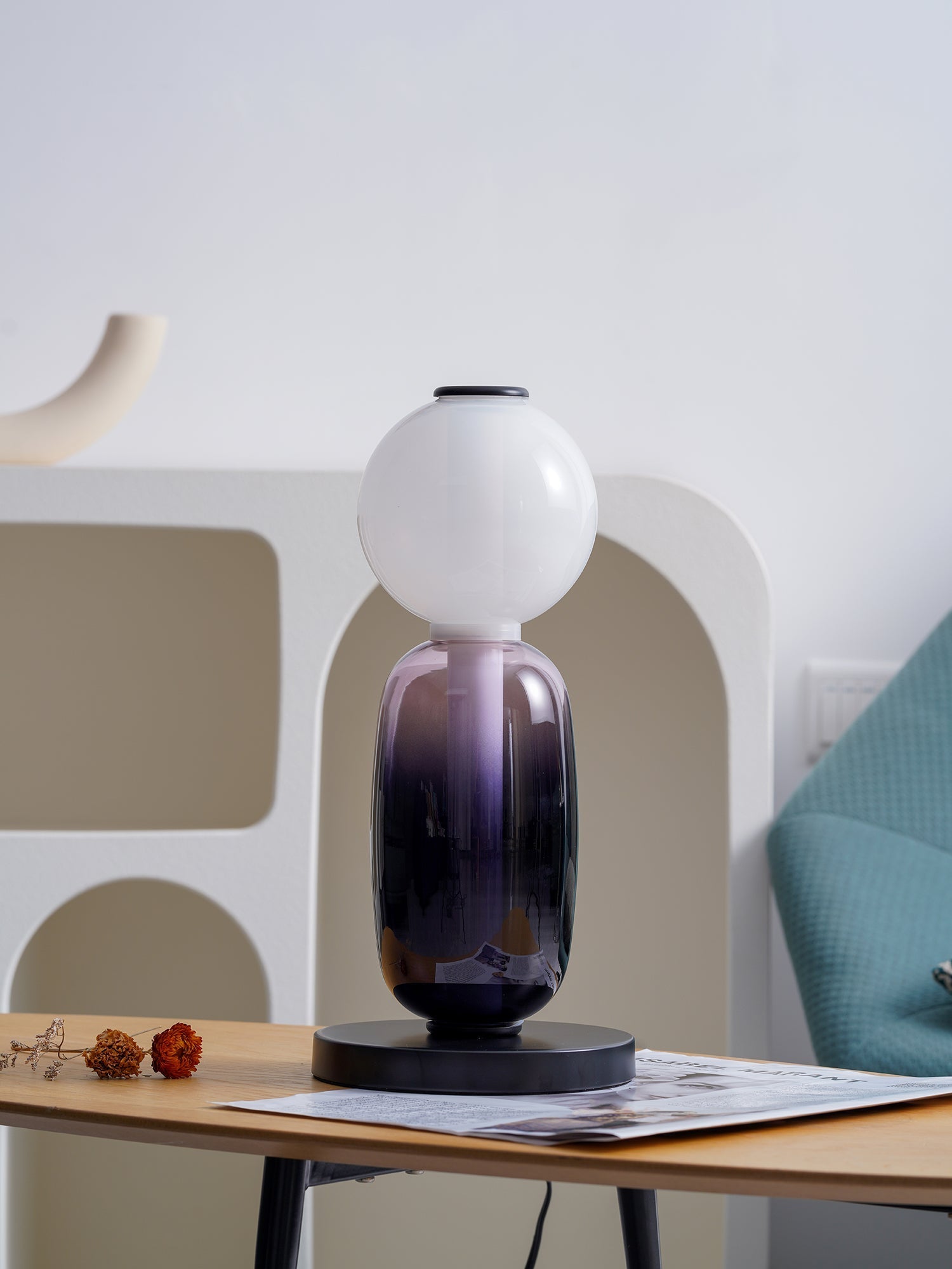 Rhovan Modern Table Lamp-Neutral Decor