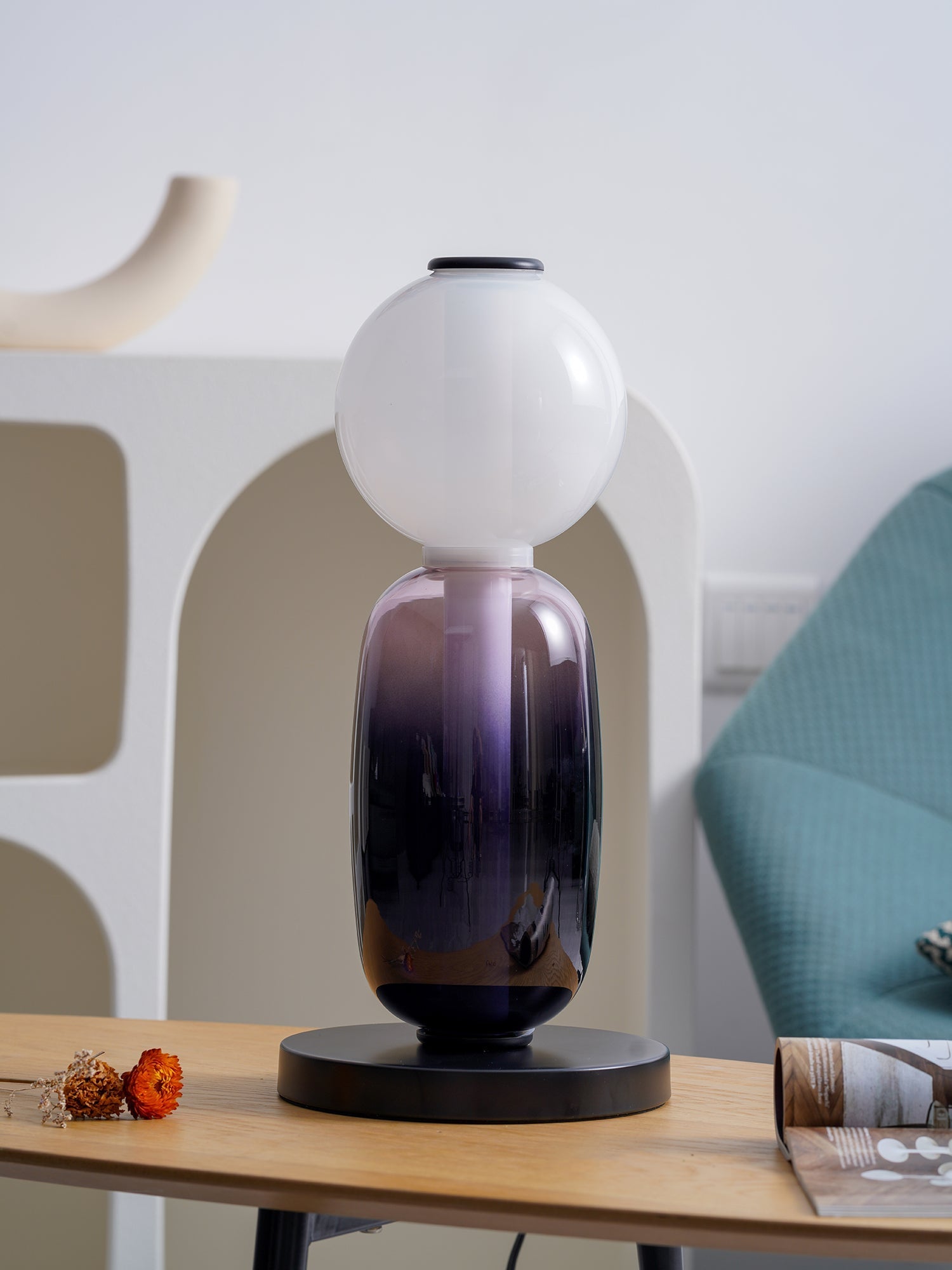Rhovan Modern Table Lamp-Neutral Decor
