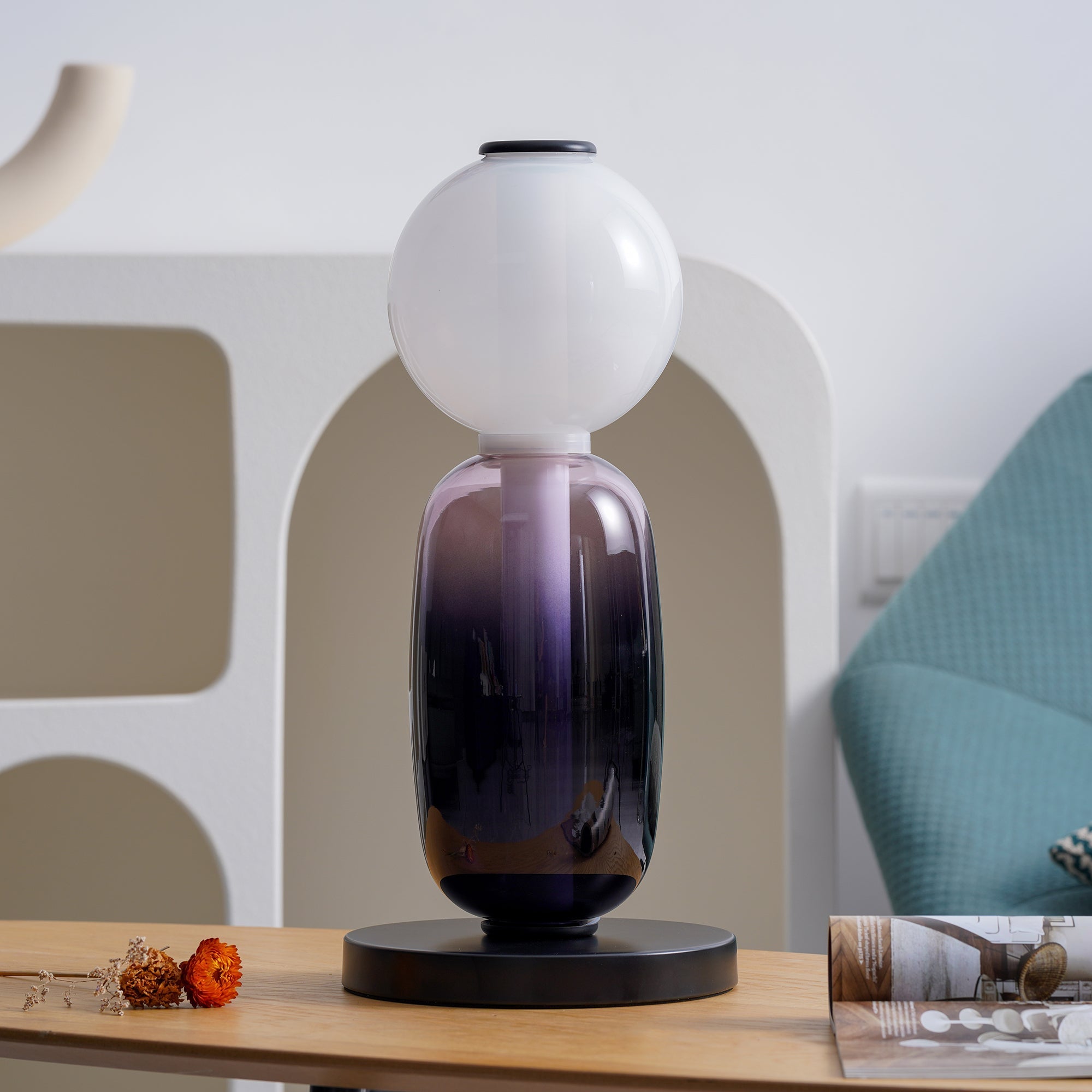 Rhovan Modern Table Lamp-Neutral Decor