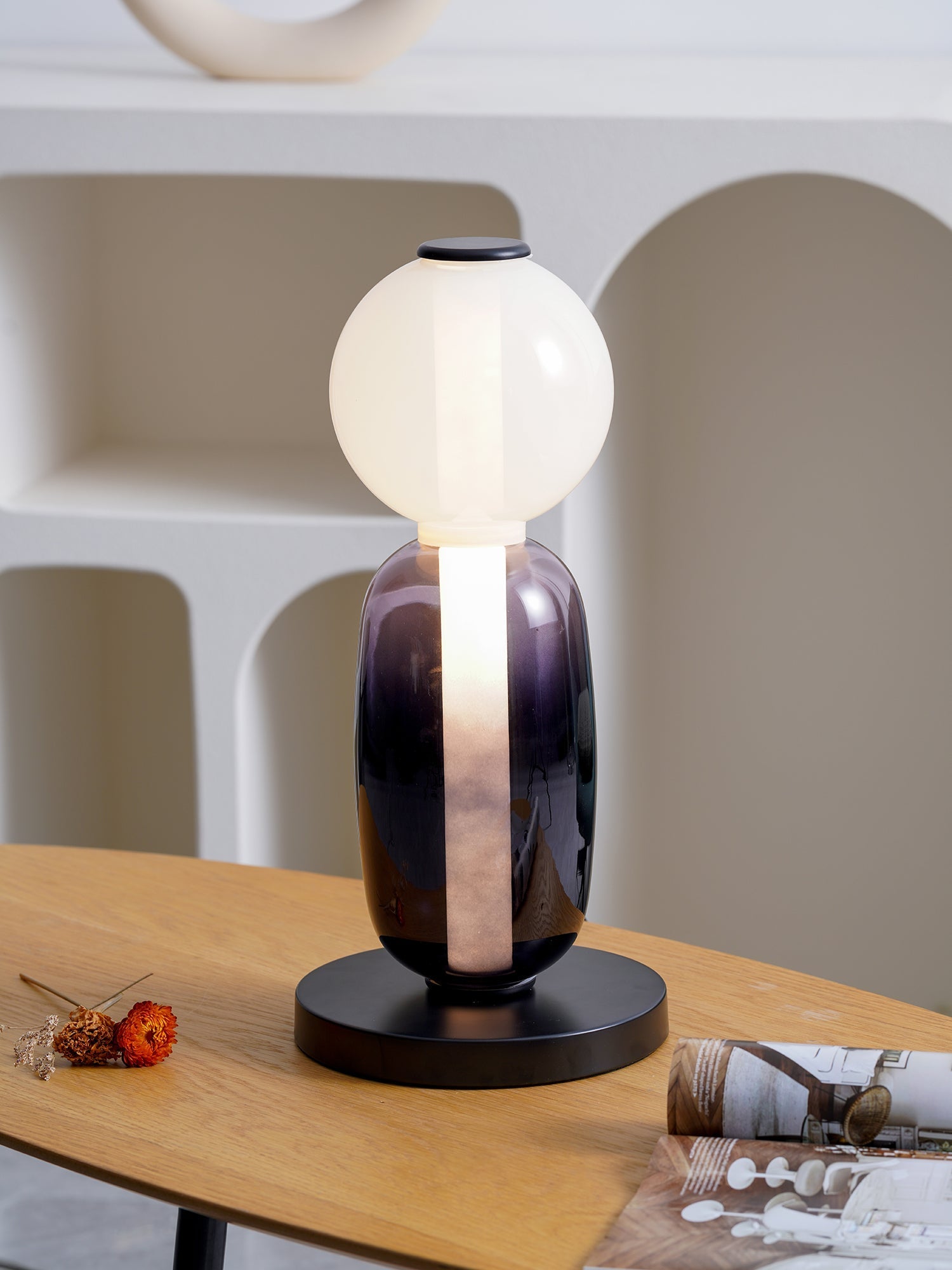 Rhovan Modern Table Lamp-Neutral Decor