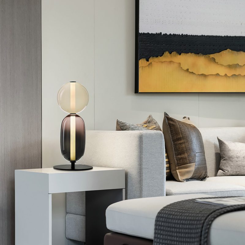 Rhovan Modern Table Lamp-Neutral Decor