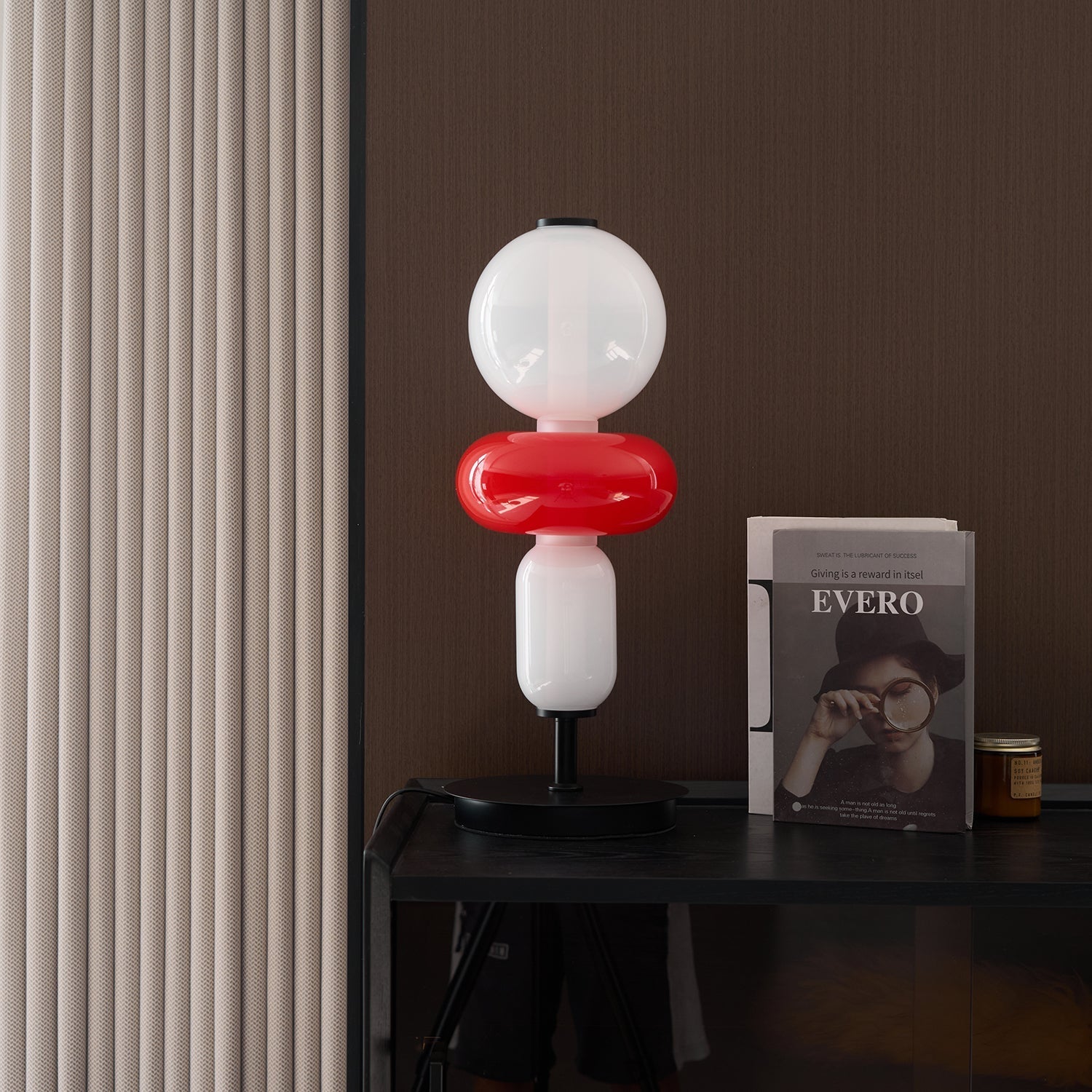 Rhovan Modern Table Lamp-Neutral Decor