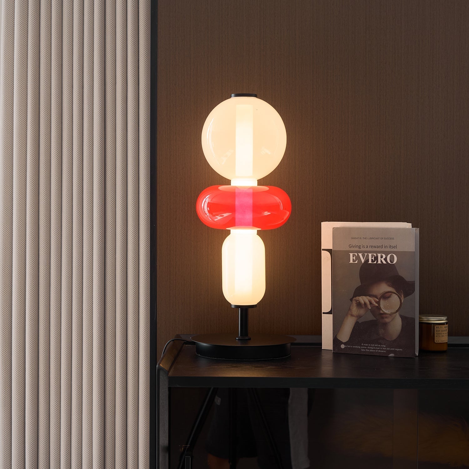 Rhovan Modern Table Lamp-Neutral Decor