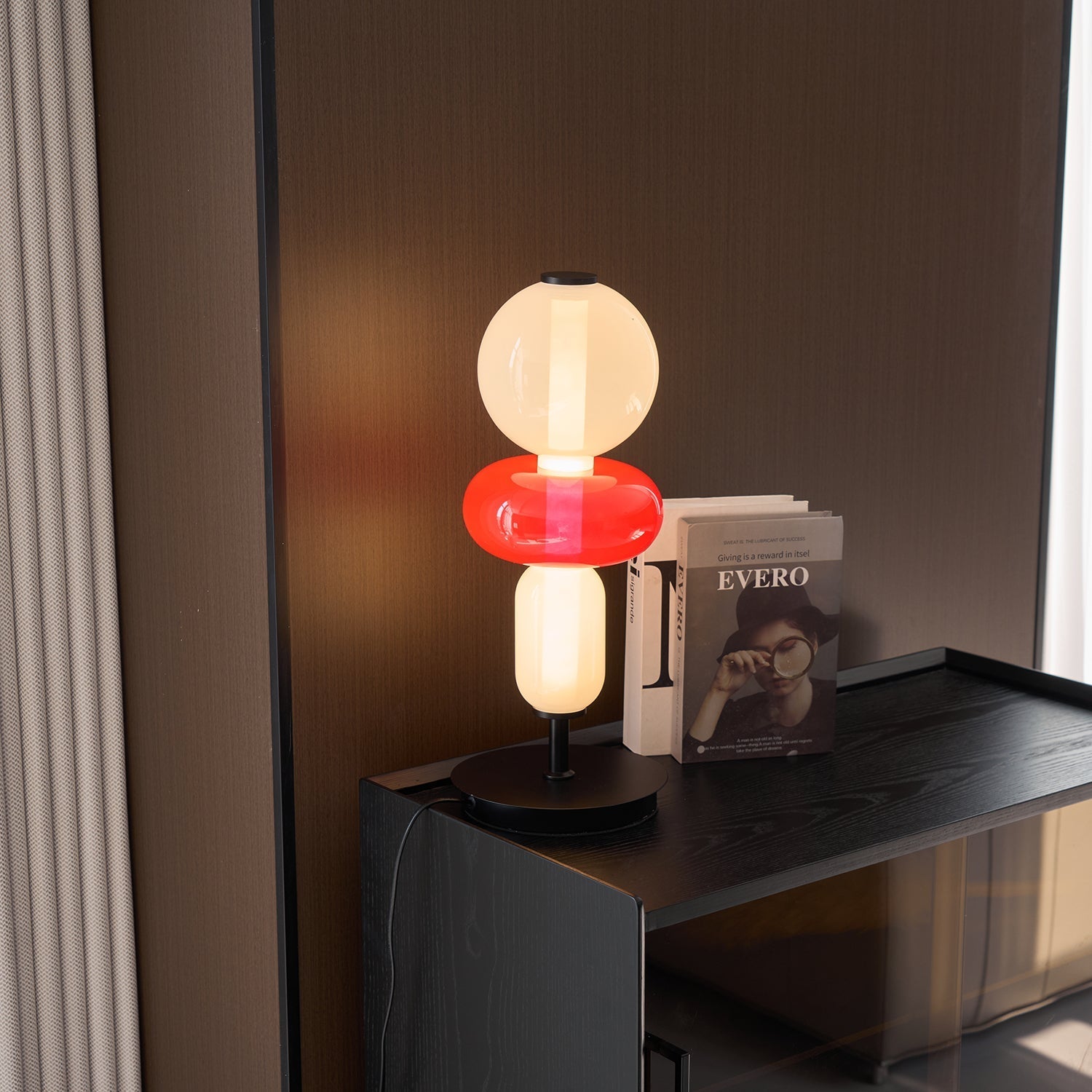 Rhovan Modern Table Lamp-Neutral Decor