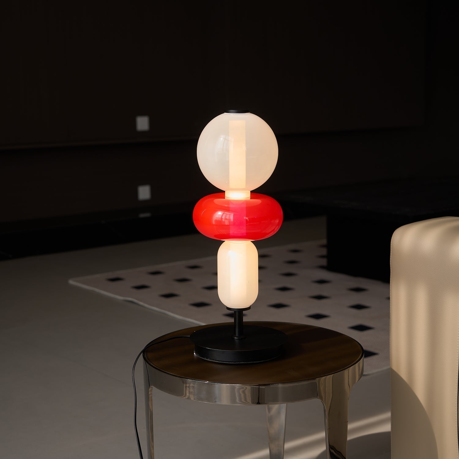 Rhovan Modern Table Lamp-Neutral Decor