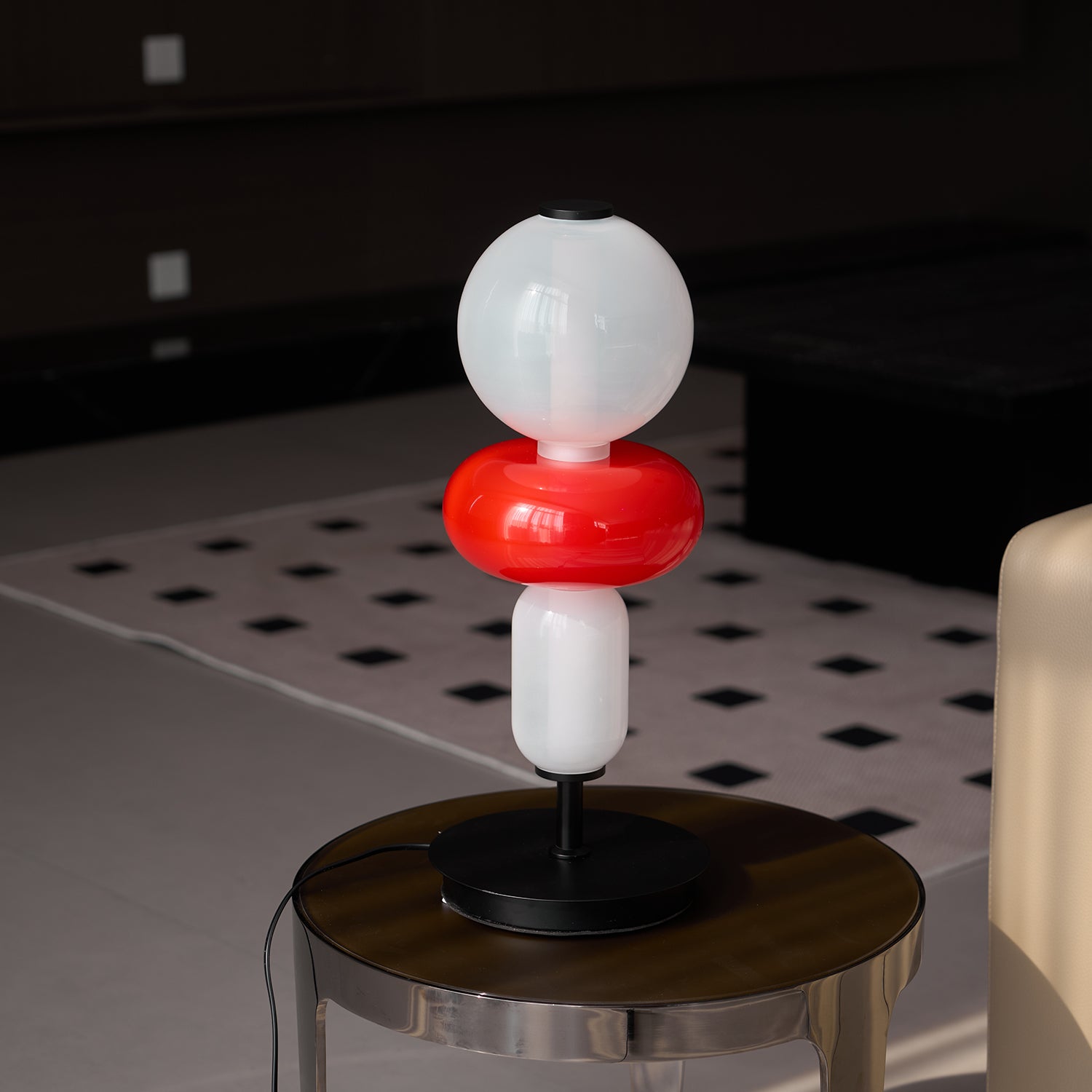 Rhovan Modern Table Lamp-Neutral Decor