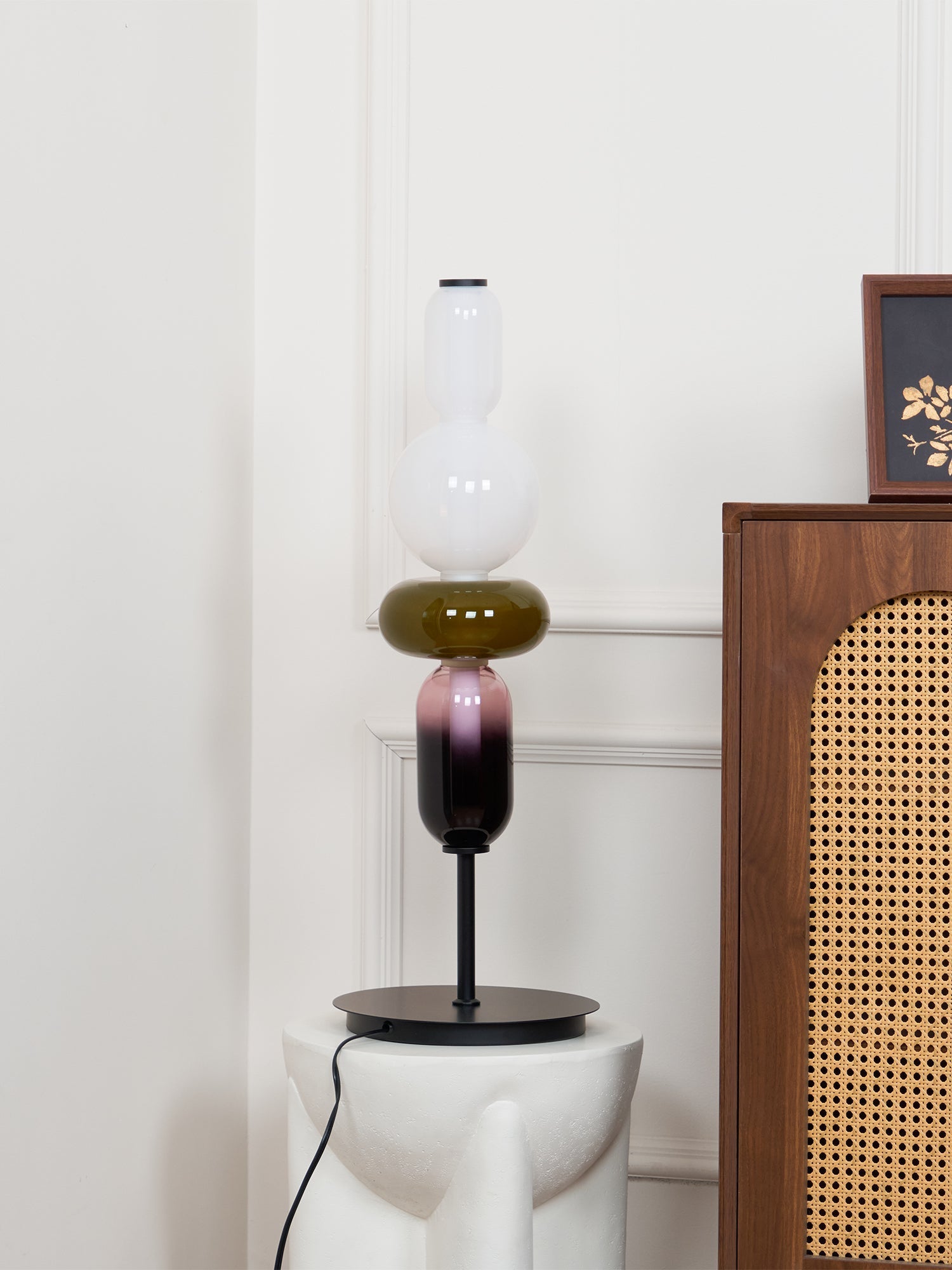 Rhovan Modern Table Lamp-Neutral Decor