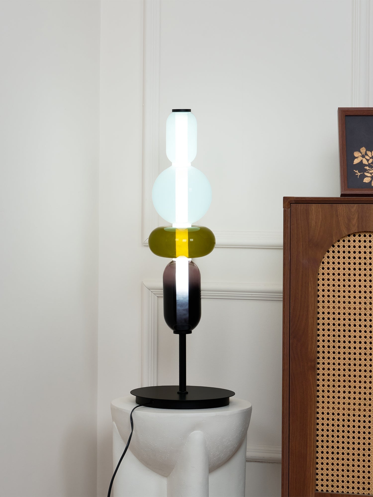 Rhovan Modern Table Lamp-Neutral Decor