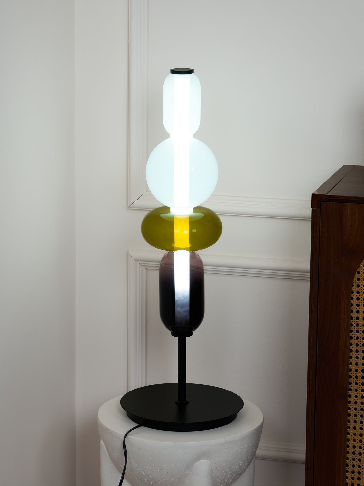 Rhovan Modern Table Lamp-Neutral Decor