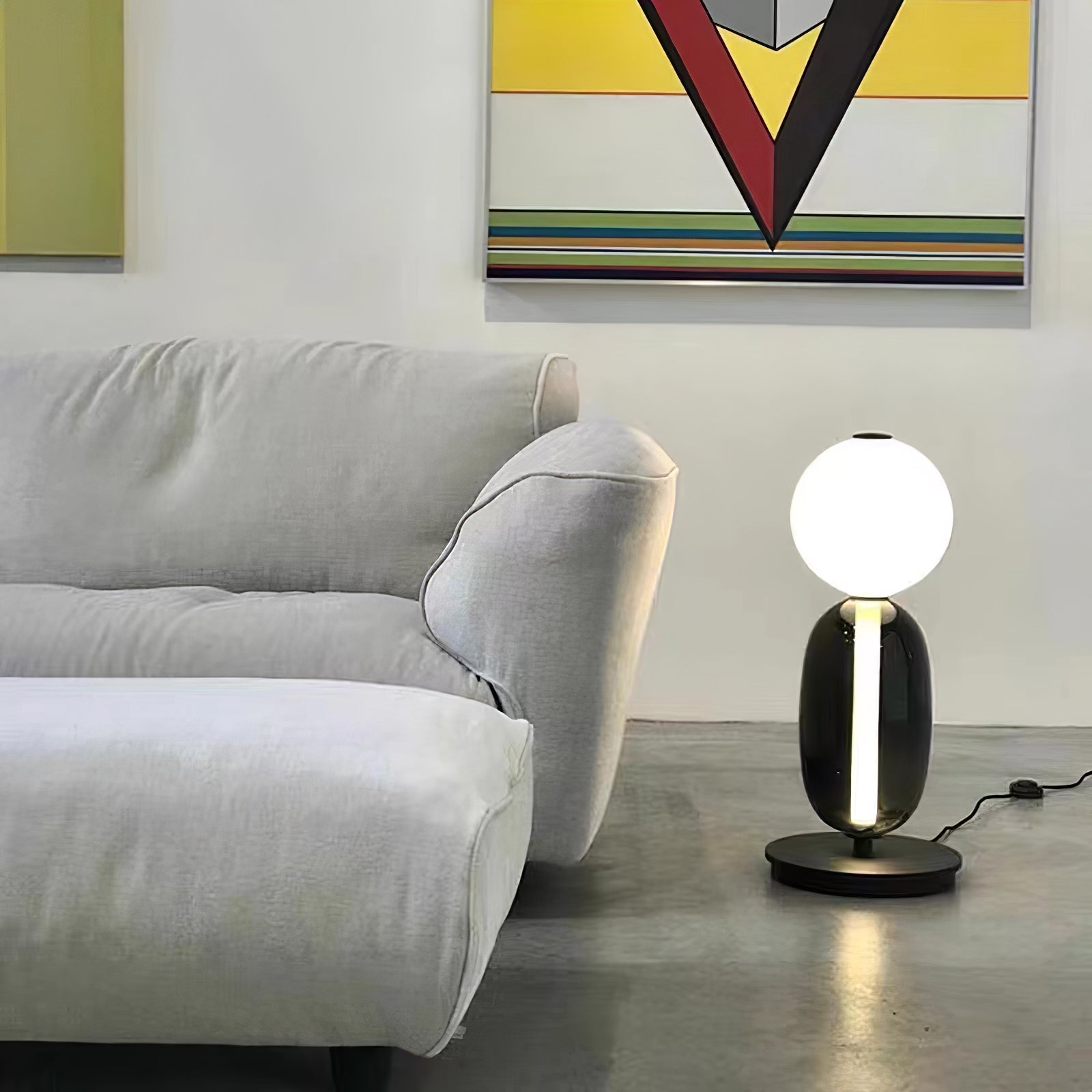 Rhovan Modern Table Lamp-Neutral Decor