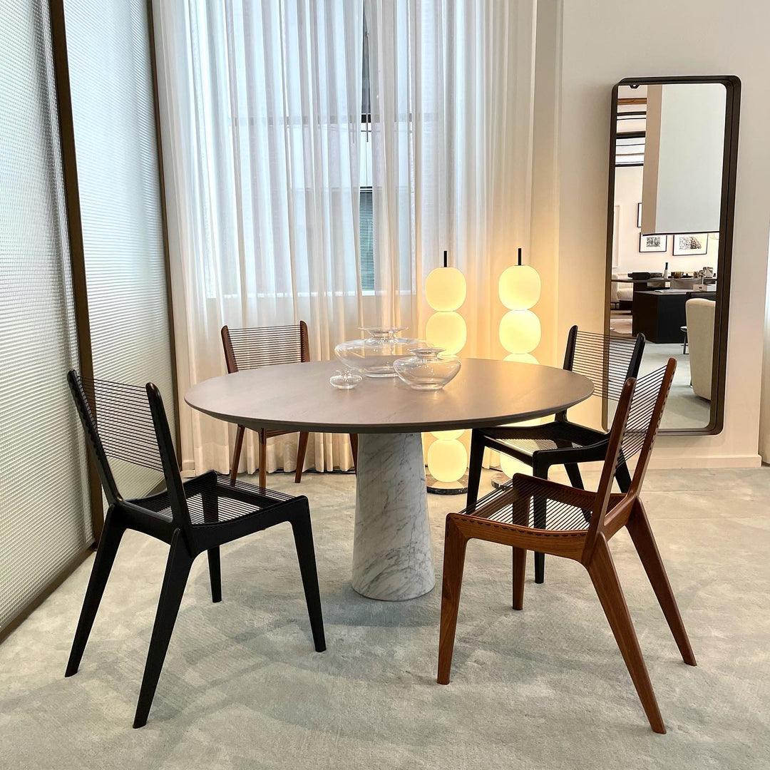 Ceni Minimalist Marble Floor Lamp-Neutral Decor