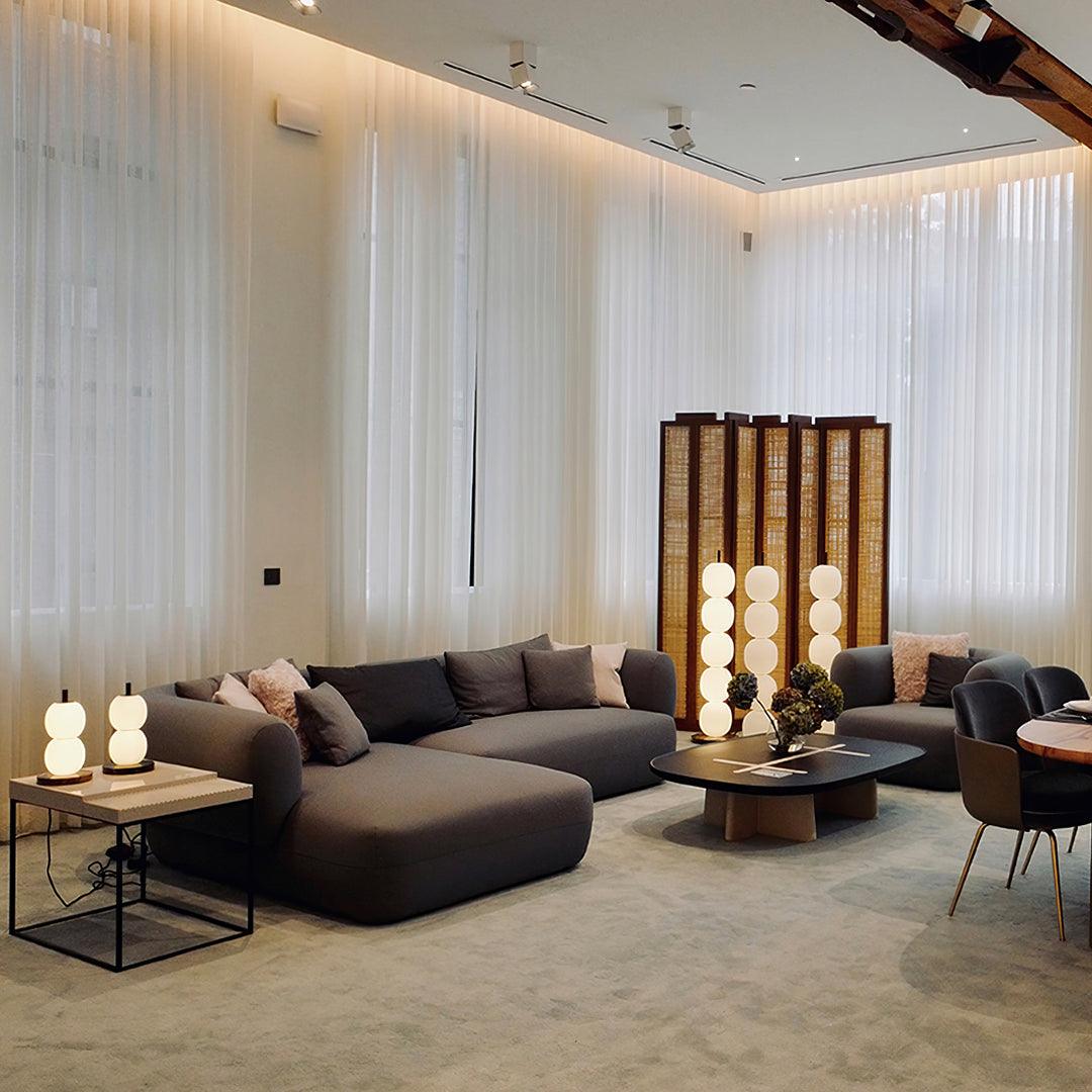 Ceni Minimalist Marble Floor Lamp-Neutral Decor
