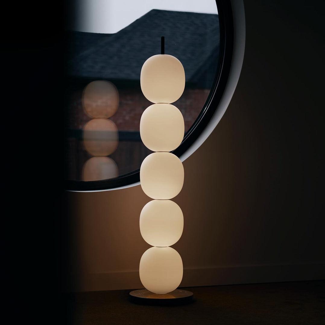 Ceni Minimalist Marble Floor Lamp-Neutral Decor