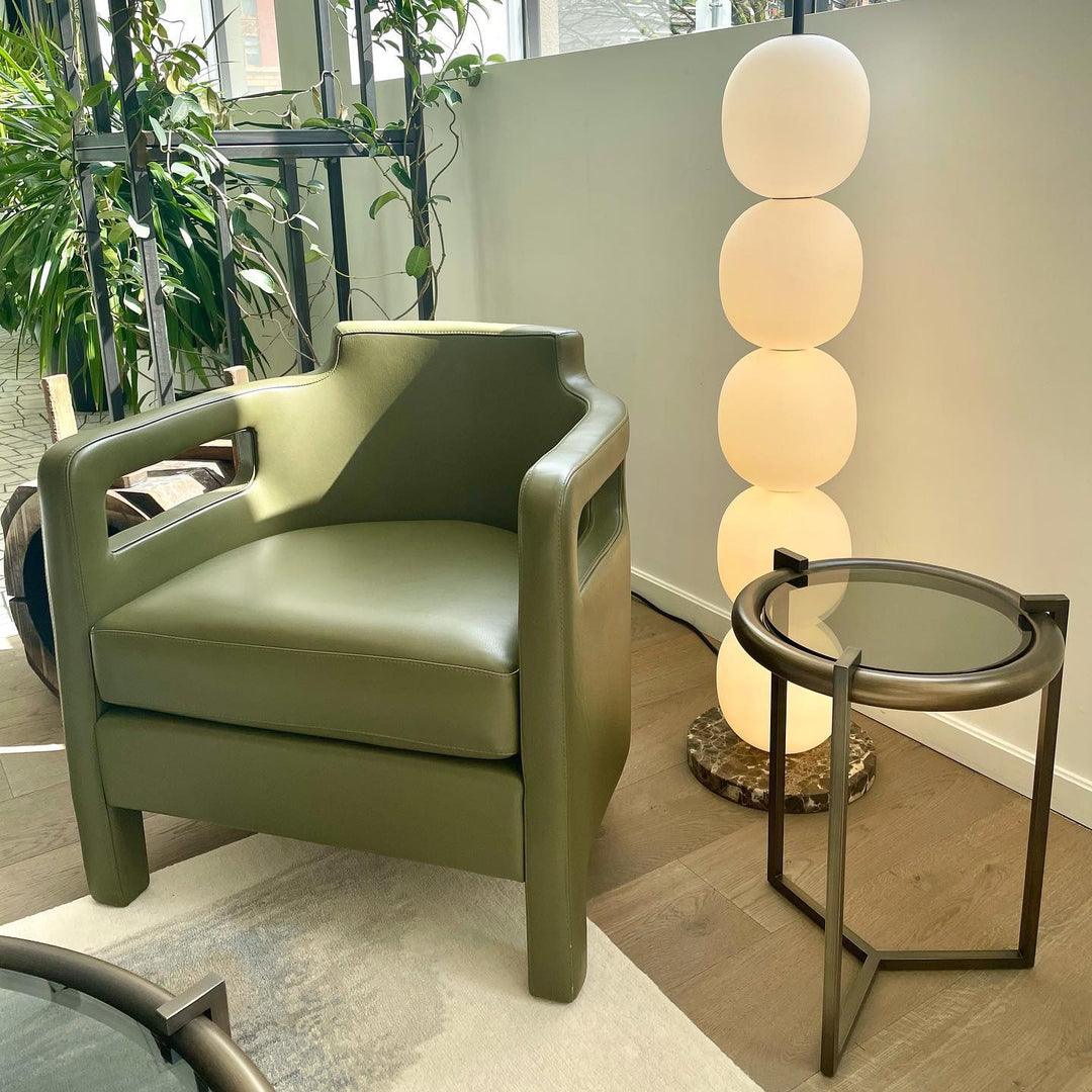 Ceni Minimalist Marble Floor Lamp-Neutral Decor