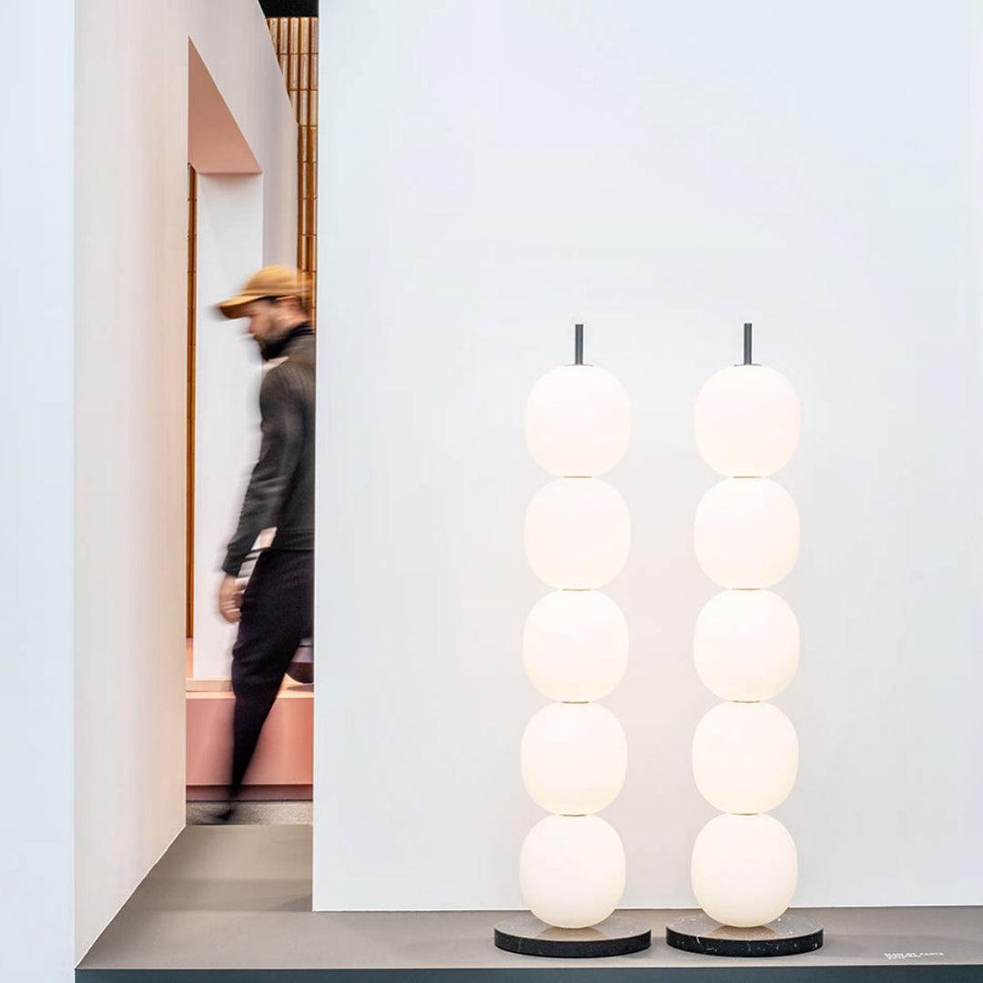 Ceni Minimalist Marble Floor Lamp-Neutral Decor