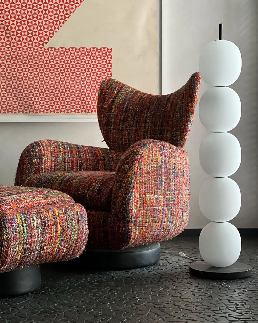 Ceni Minimalist Marble Floor Lamp-Neutral Decor
