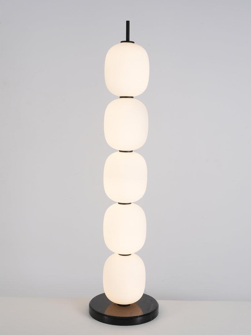 Ceni Minimalist Marble Floor Lamp-Neutral Decor