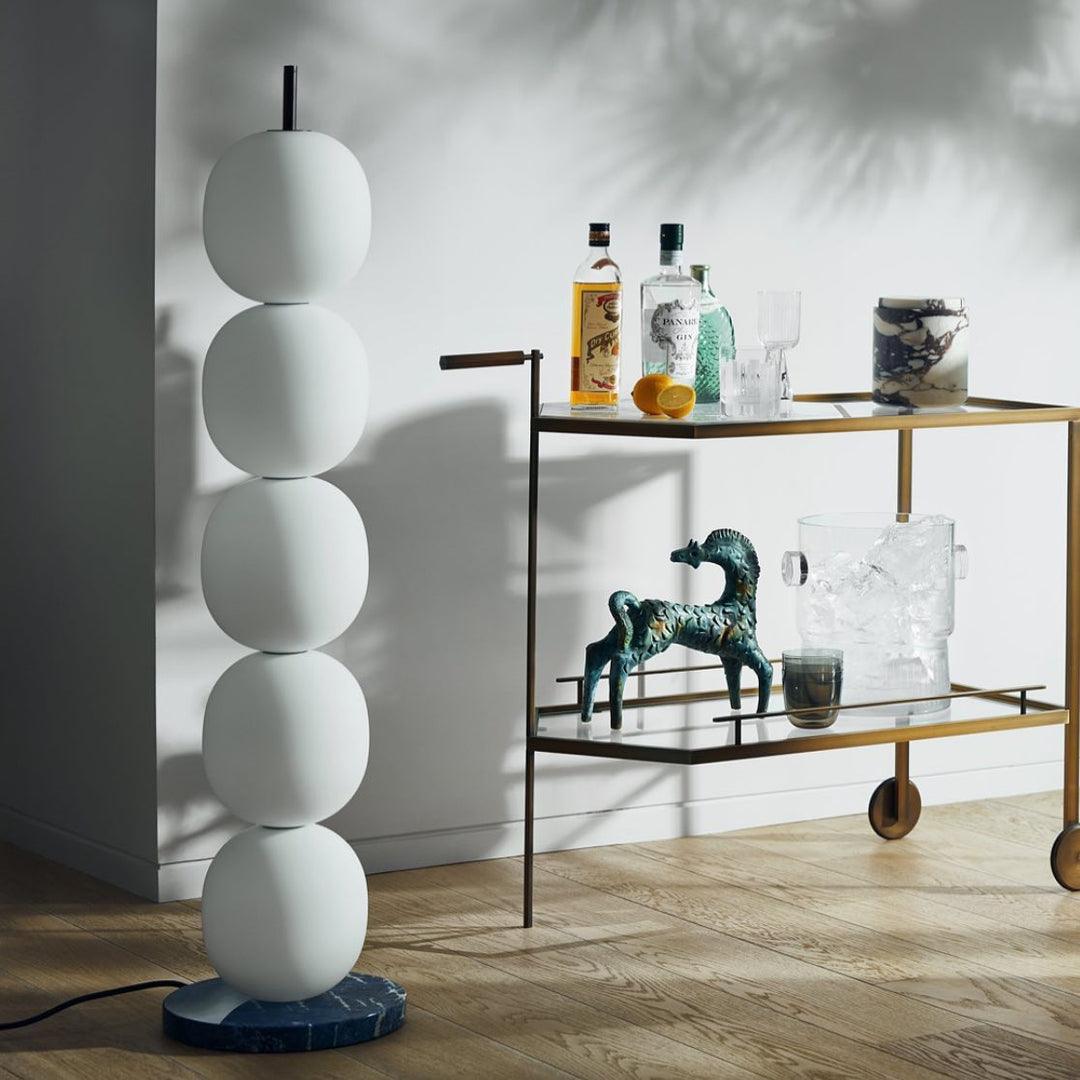 Ceni Minimalist Marble Floor Lamp-Neutral Decor