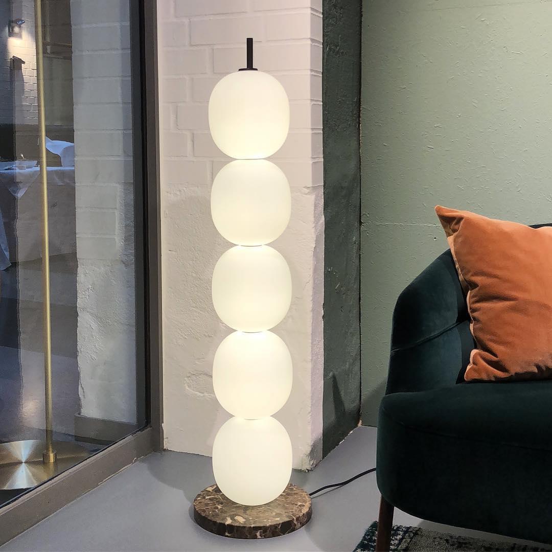 Ceni Minimalist Marble Floor Lamp-Neutral Decor
