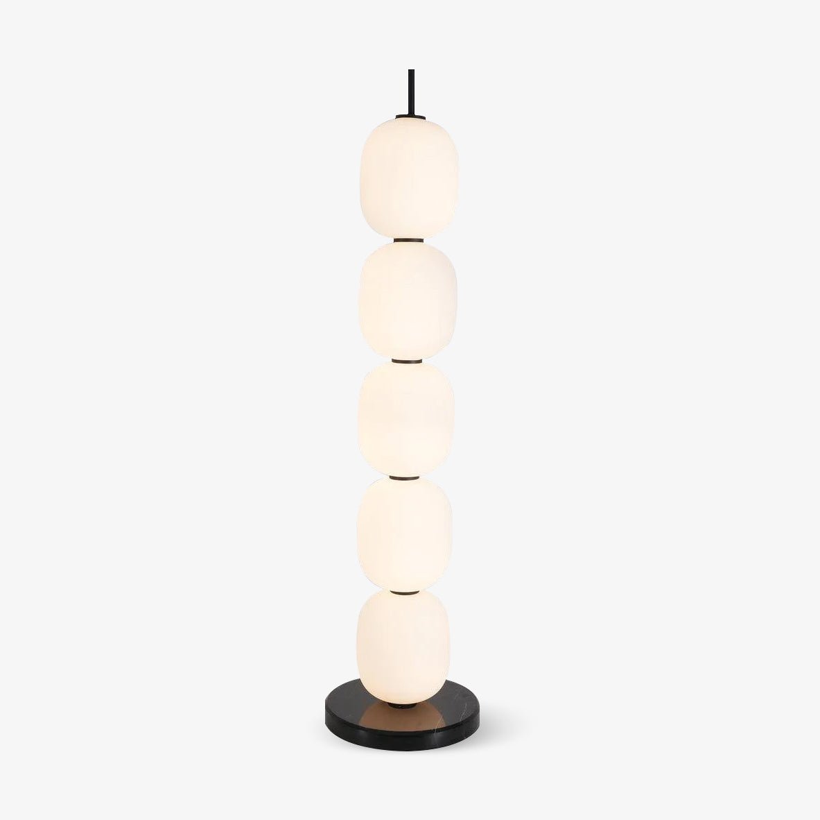 Ceni Minimalist Marble Floor Lamp-Neutral Decor