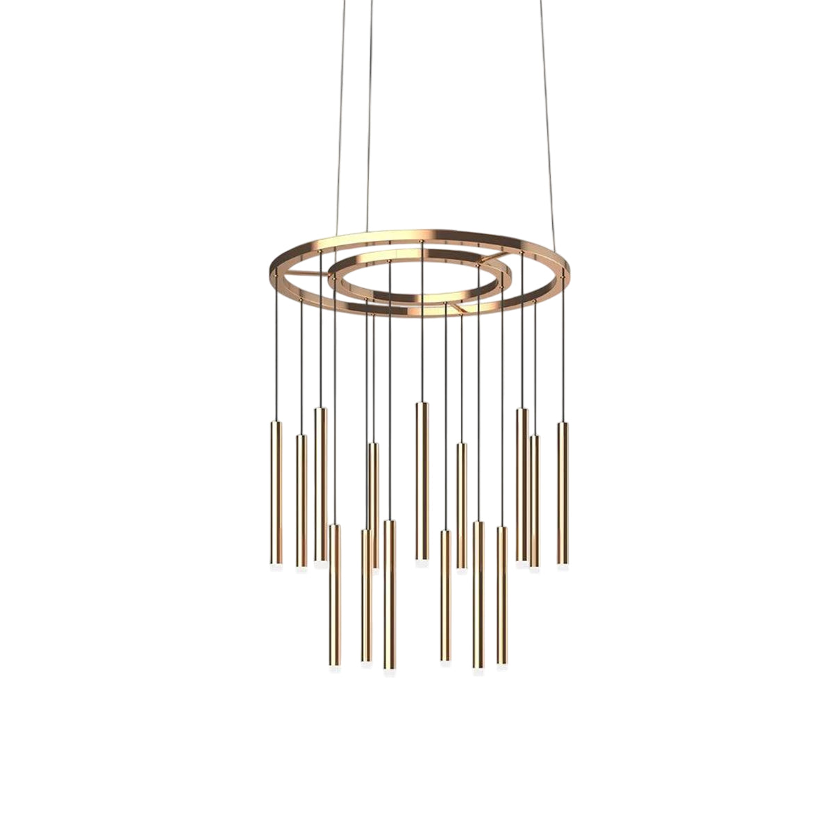 Apollo Brass Chandelier