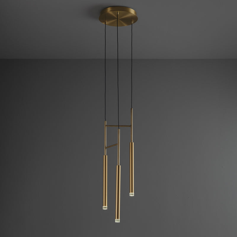 Apollo Brass Chandelier