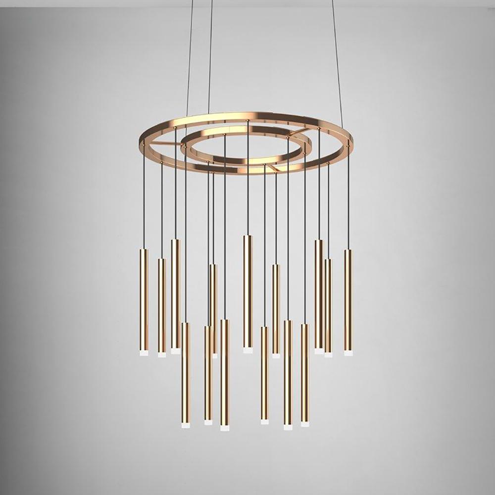 Apollo Brass Chandelier