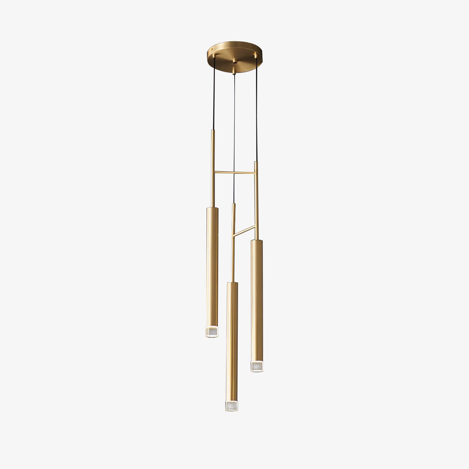 Trium Modern Candles Pendant Lamp-Neutral Decor