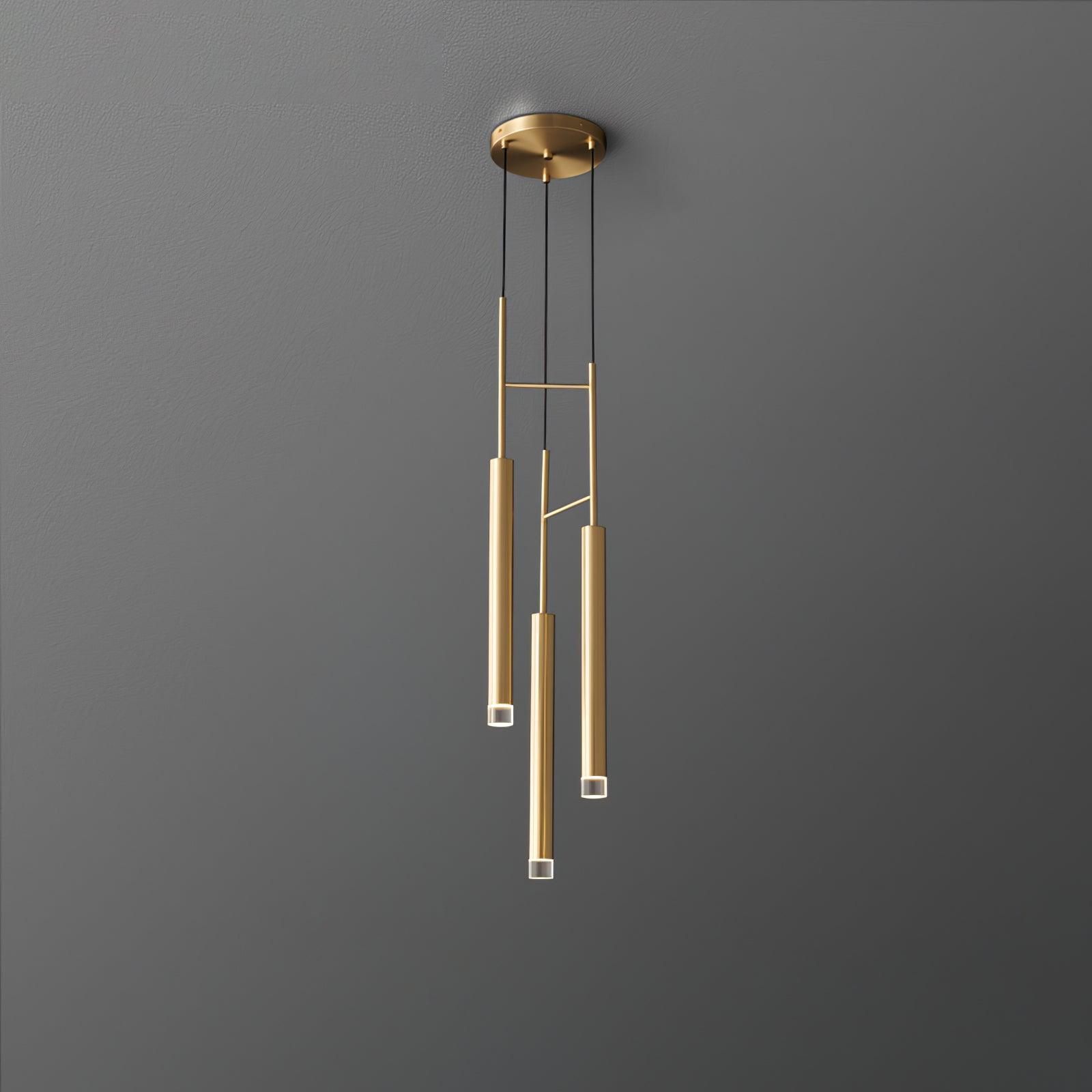 Trium Modern Candles Pendant Lamp-Neutral Decor