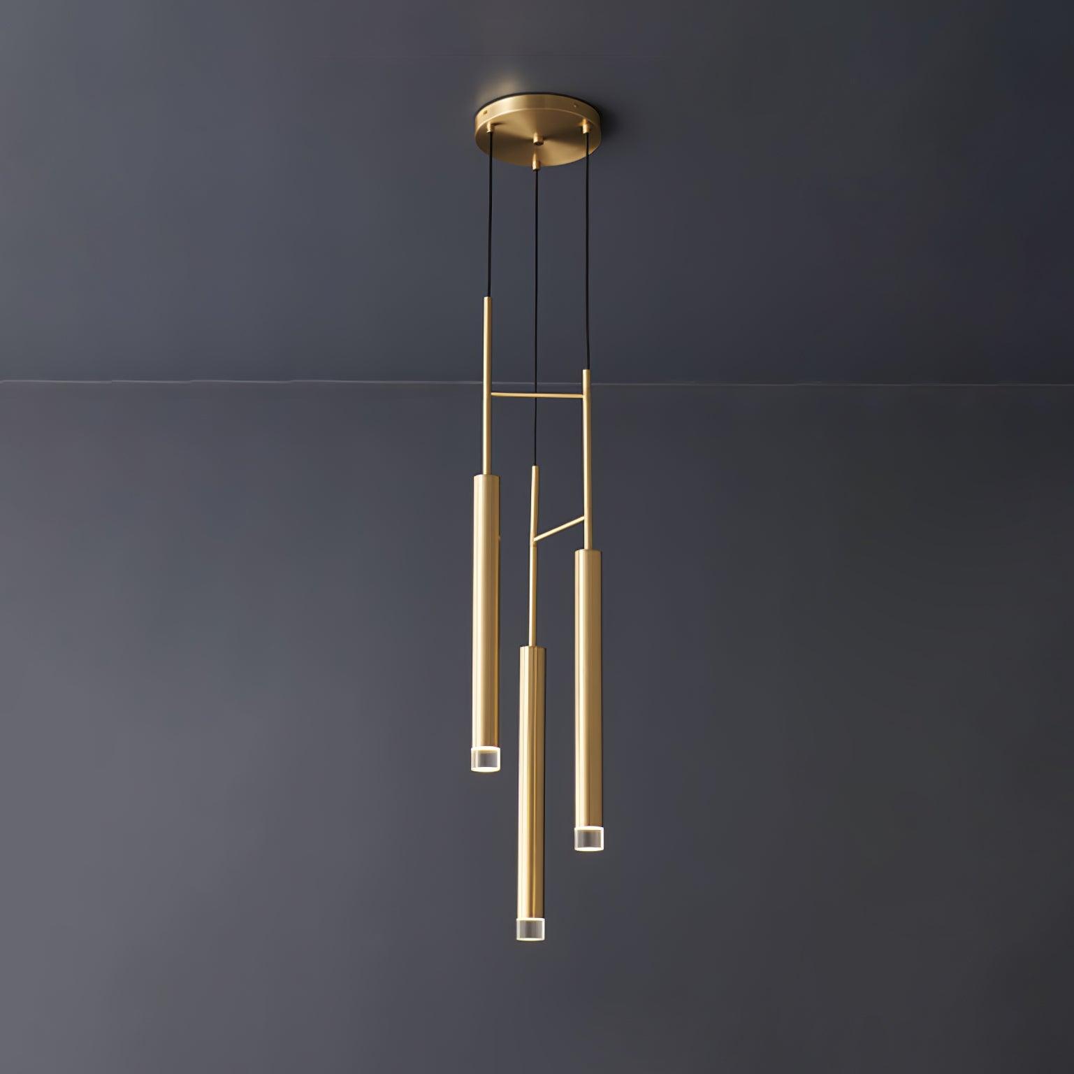 Trium Modern Candles Pendant Lamp-Neutral Decor