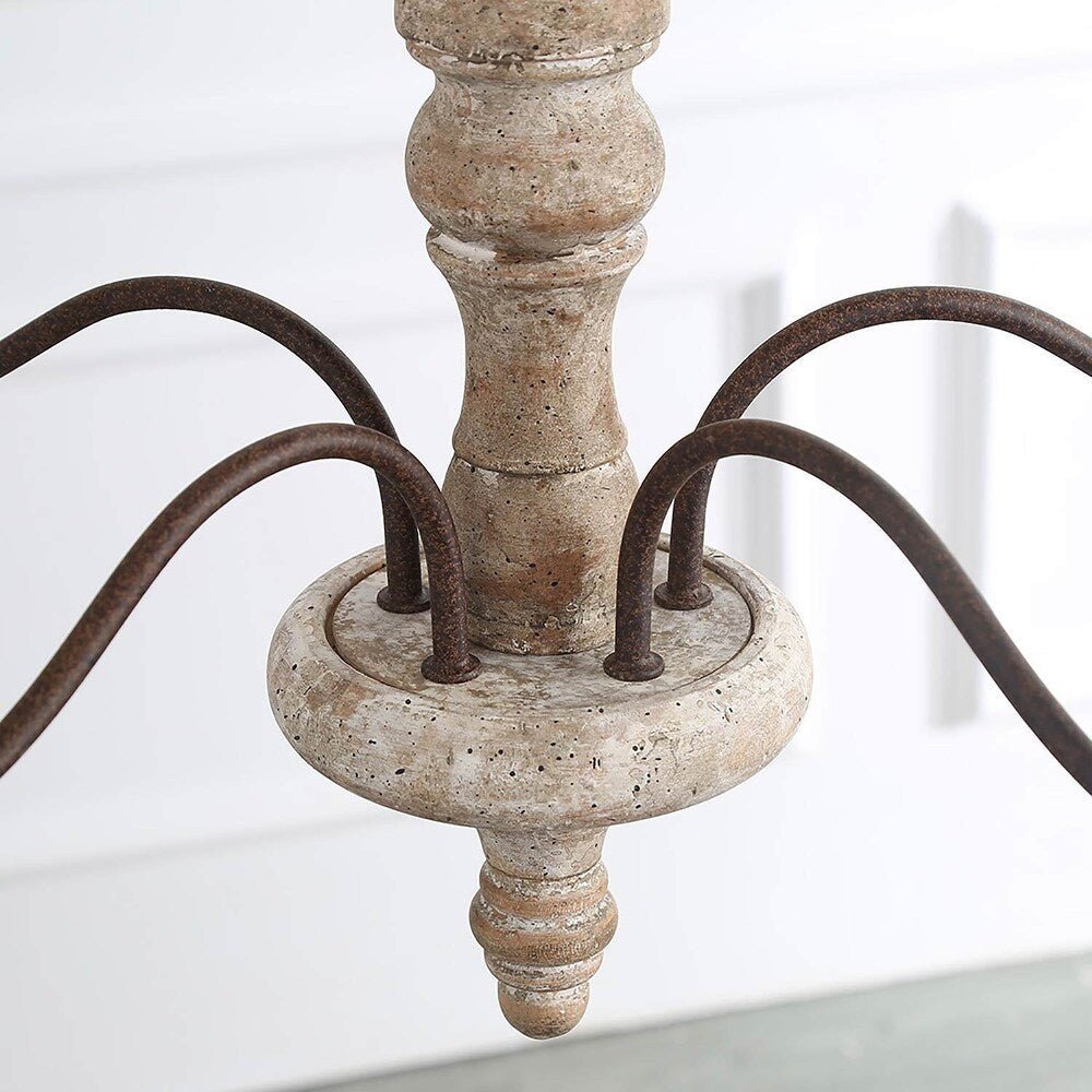 Aurora Chandelier Candlestick Farmhouse Rustic-Neutral Decor