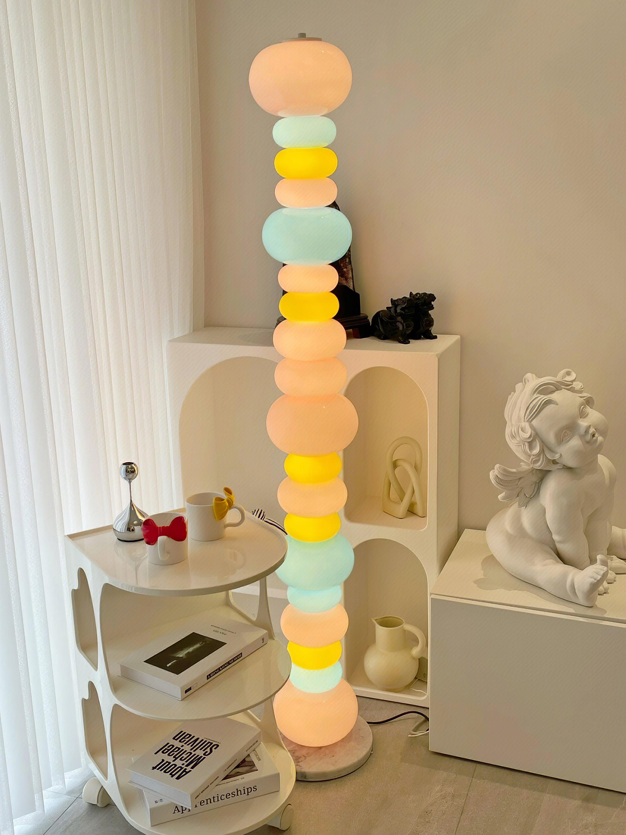 Avelare Marble Atristic Floor Lamp-Neutral Decor