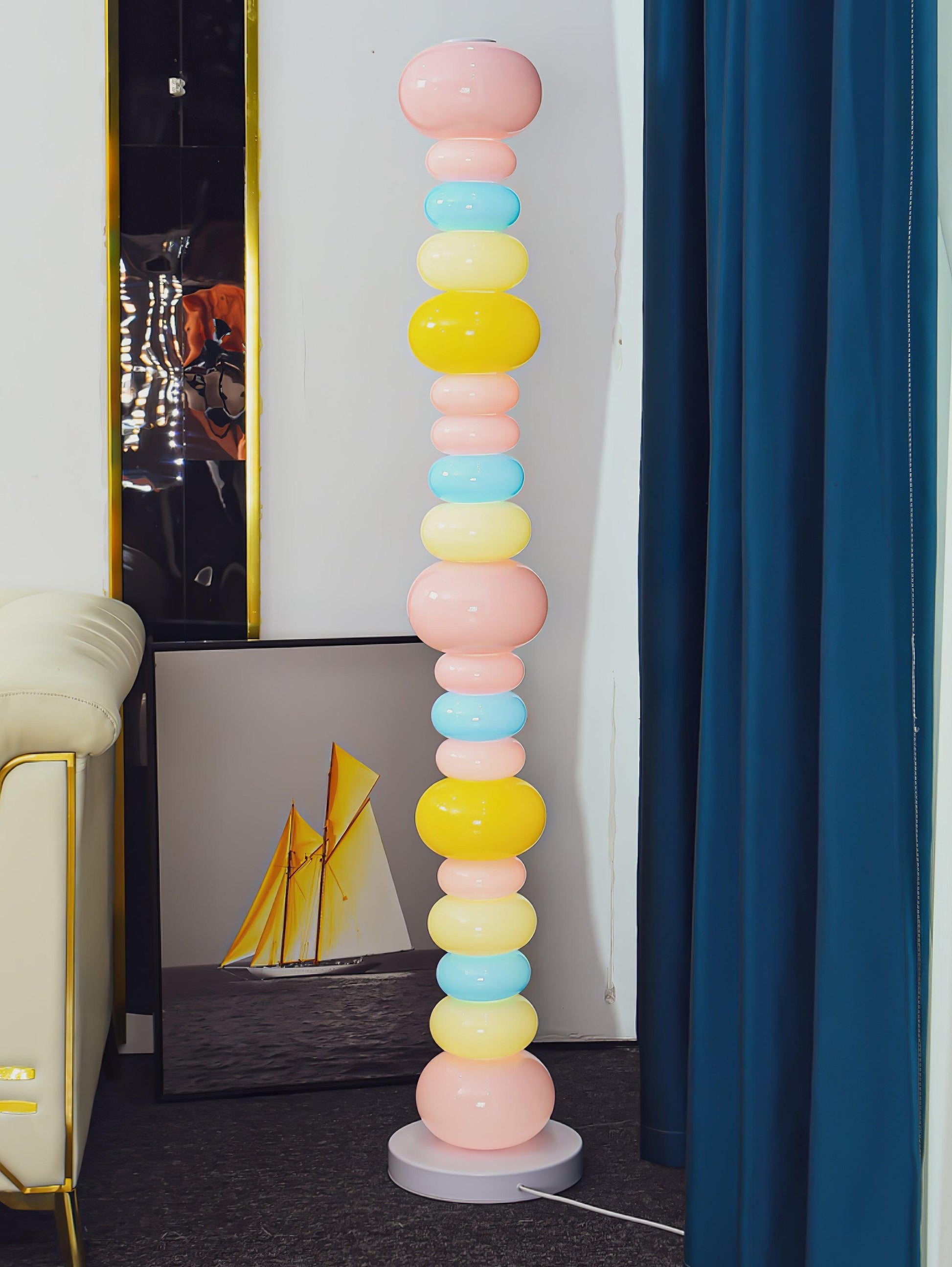 Avelare Marble Atristic Floor Lamp-Neutral Decor