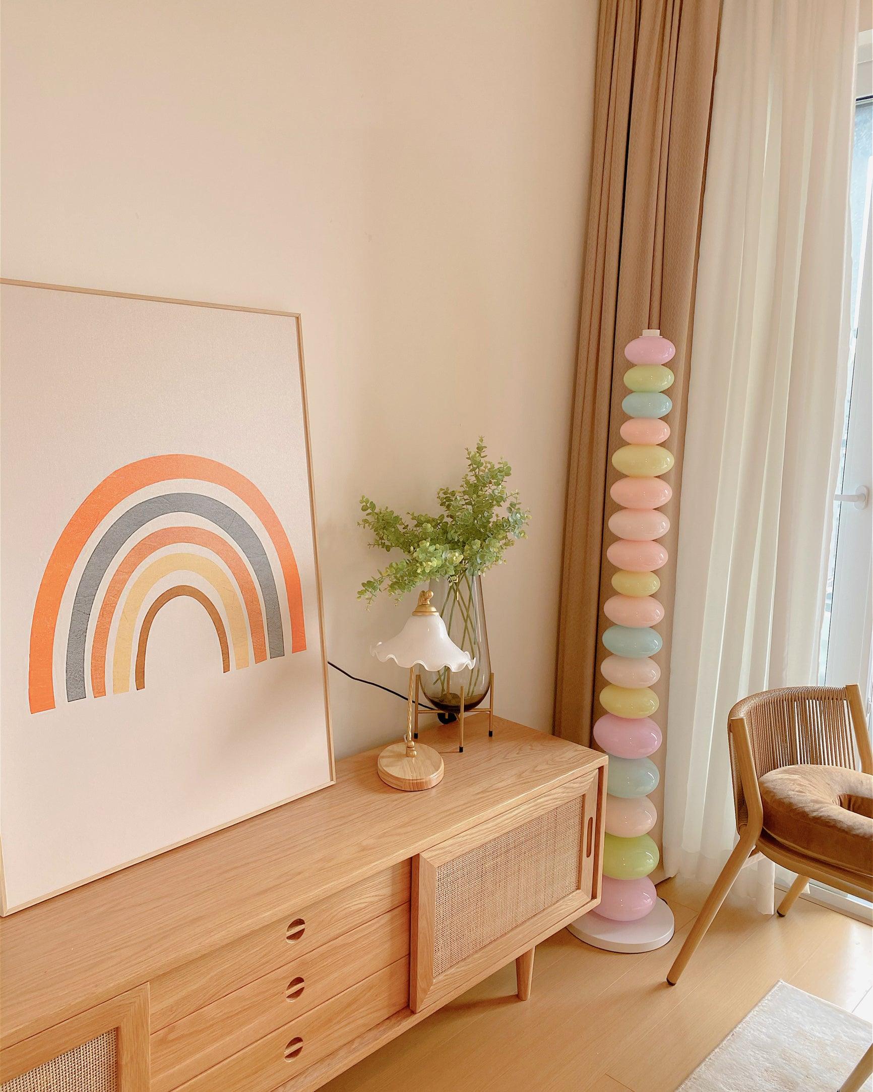 Avelare Marble Atristic Floor Lamp-Neutral Decor
