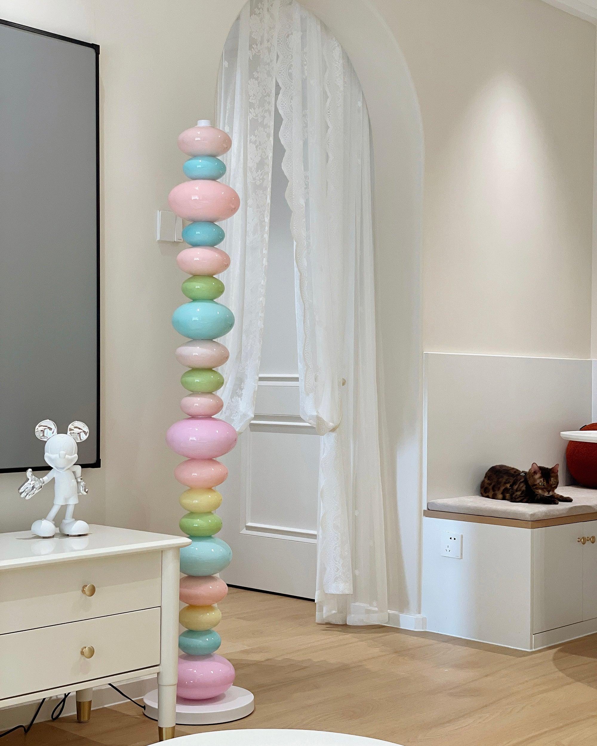 Avelare Marble Atristic Floor Lamp-Neutral Decor