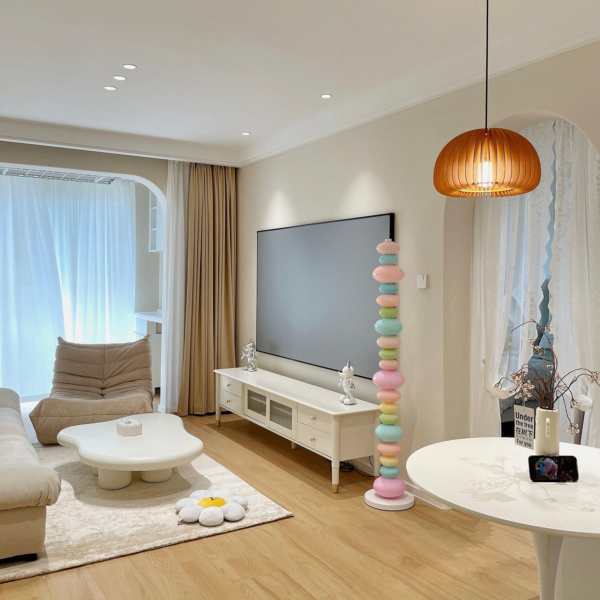 Avelare Marble Atristic Floor Lamp-Neutral Decor