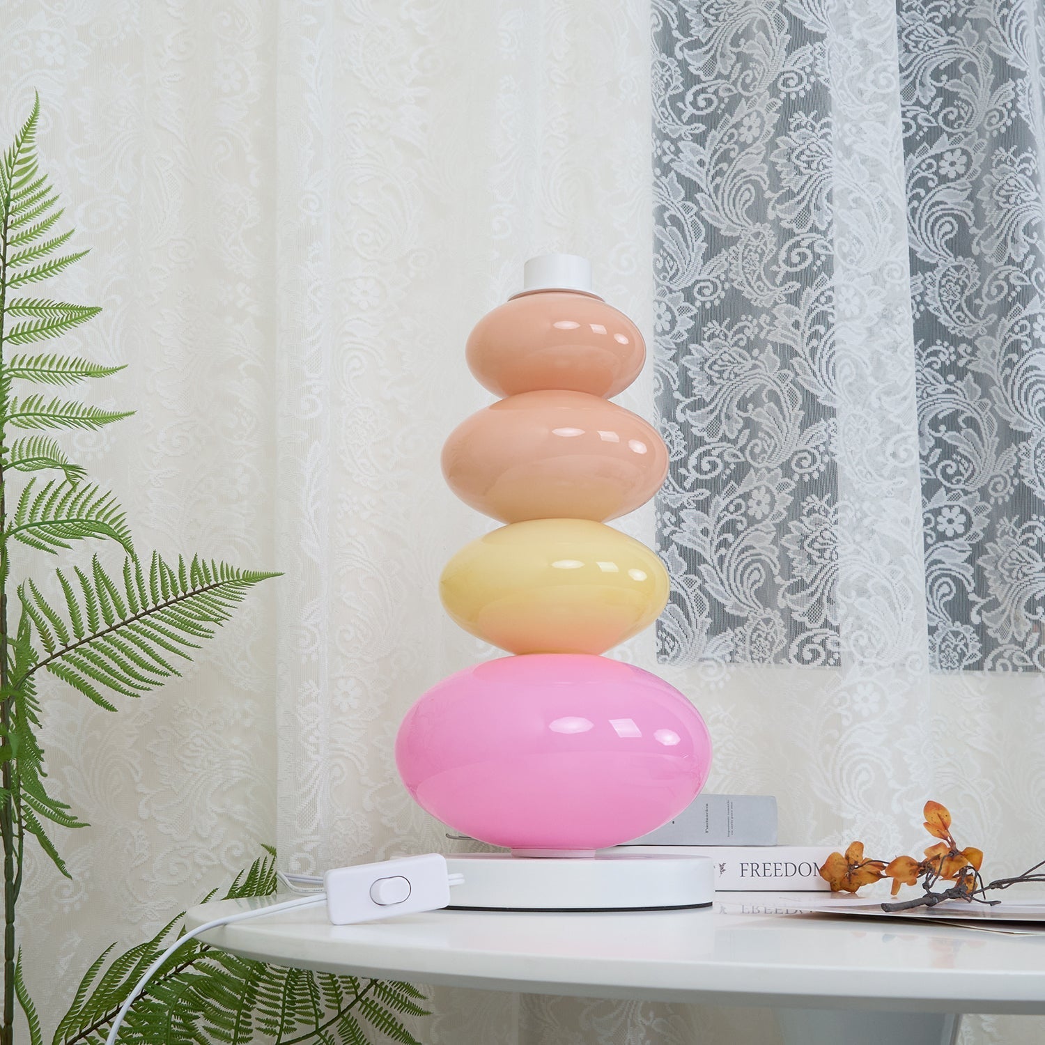 Nimbx Marble Artistic Table Lamp-Neutral Decor