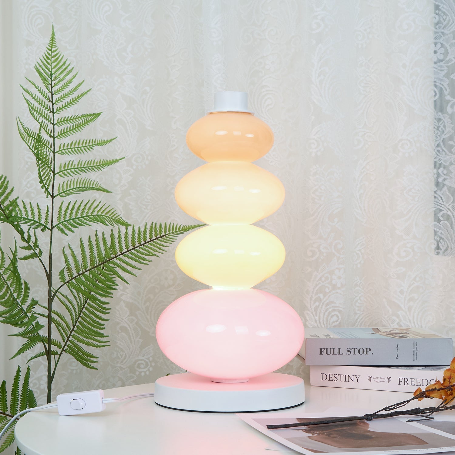 Nimbx Marble Artistic Table Lamp-Neutral Decor