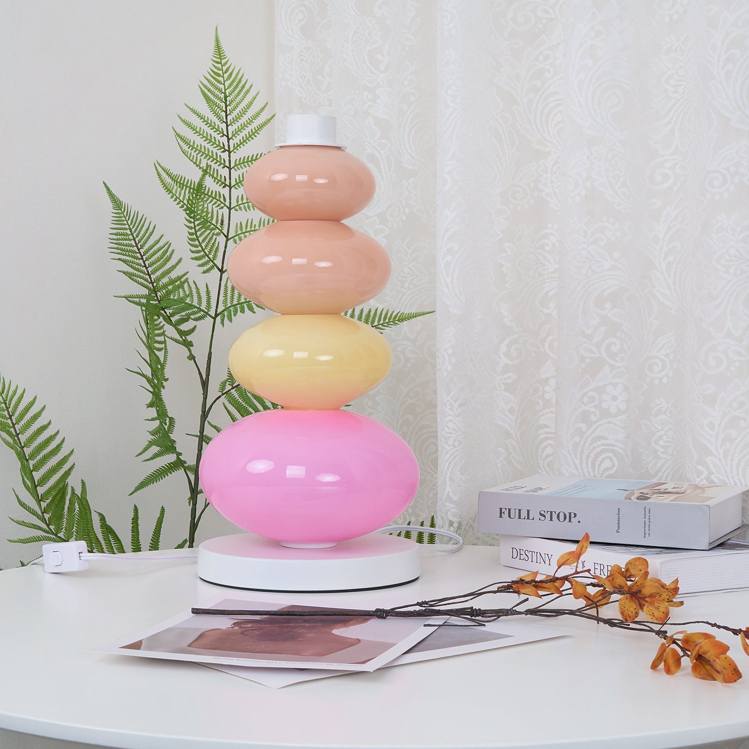 Nimbx Marble Artistic Table Lamp-Neutral Decor