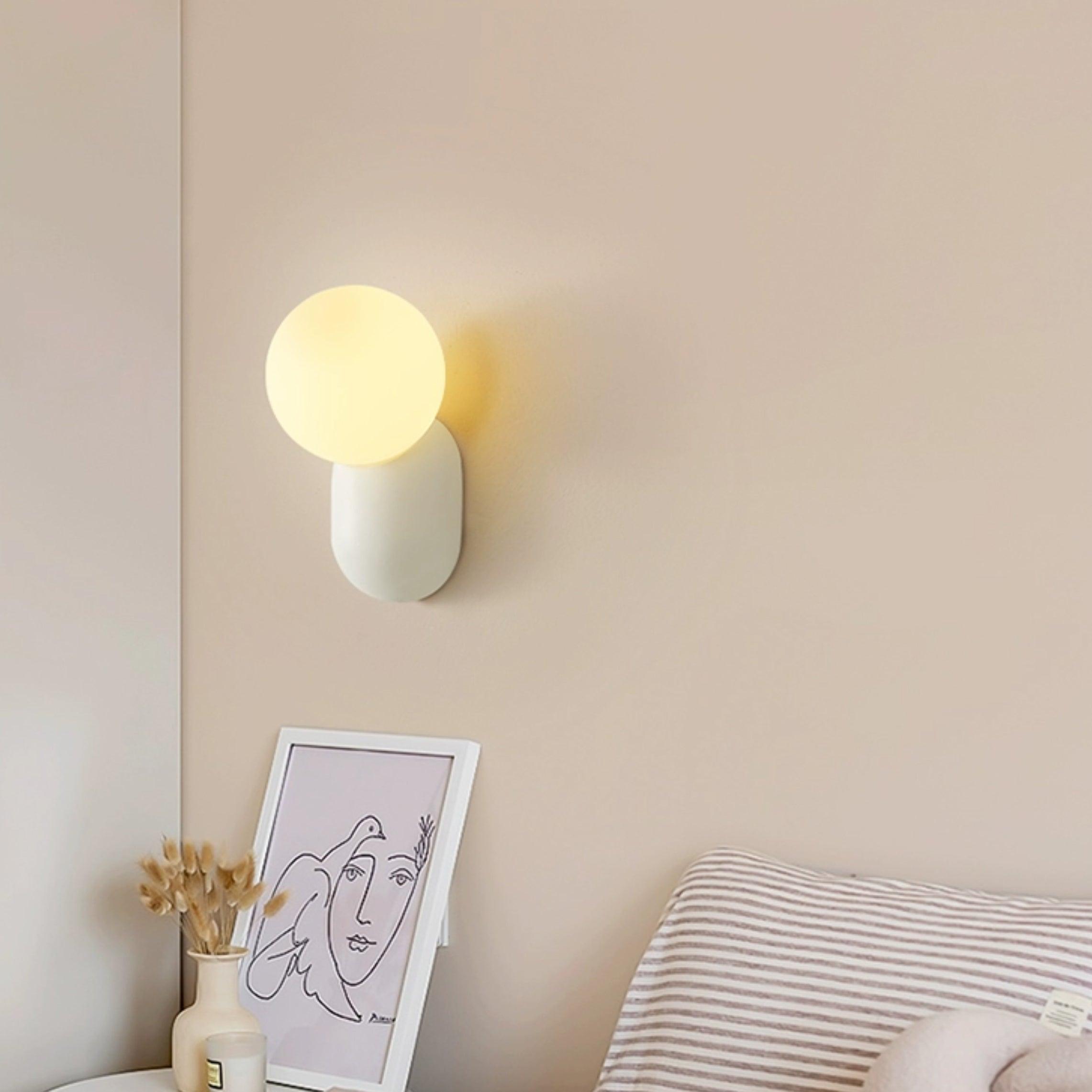 Lunara Minimalist Globe Wall Sconce