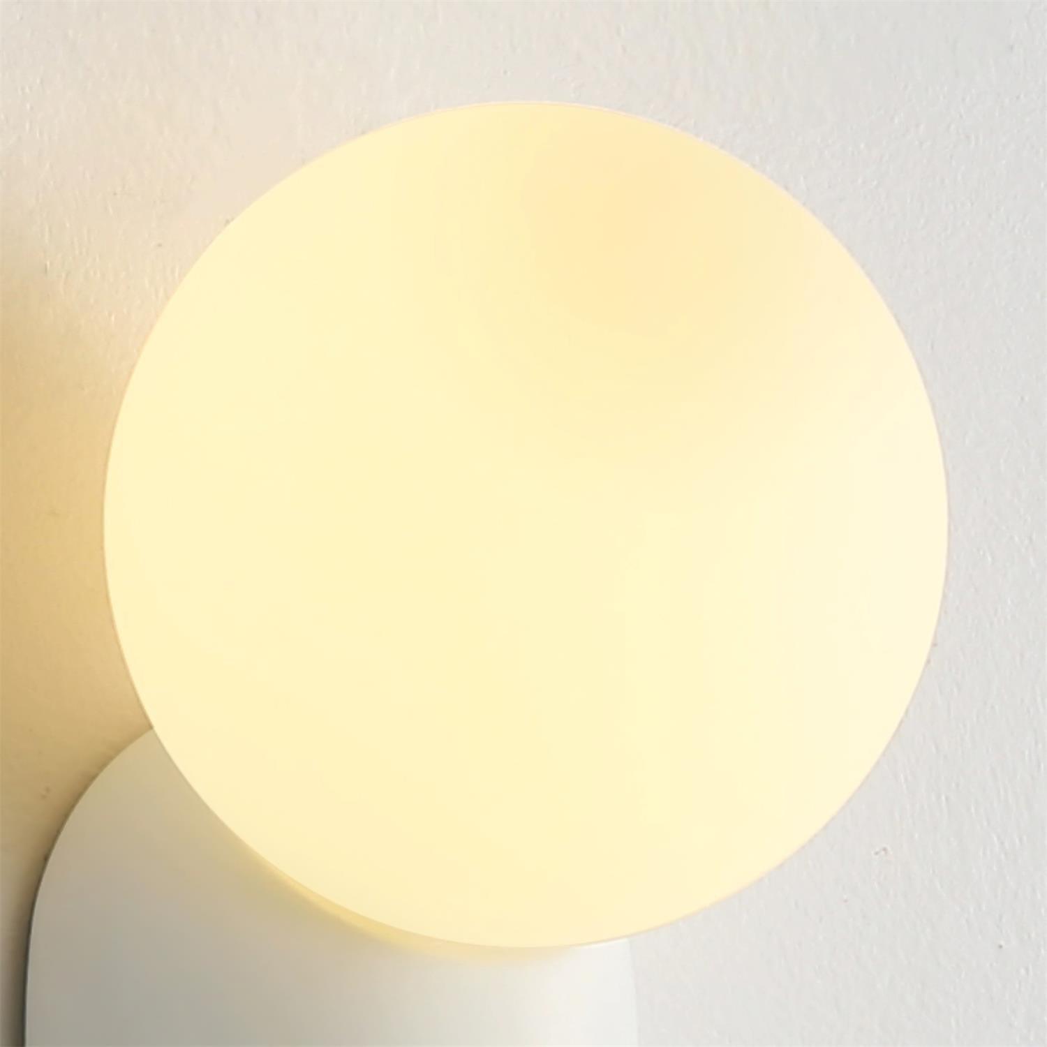 Lunara Minimalist Globe Wall Sconce