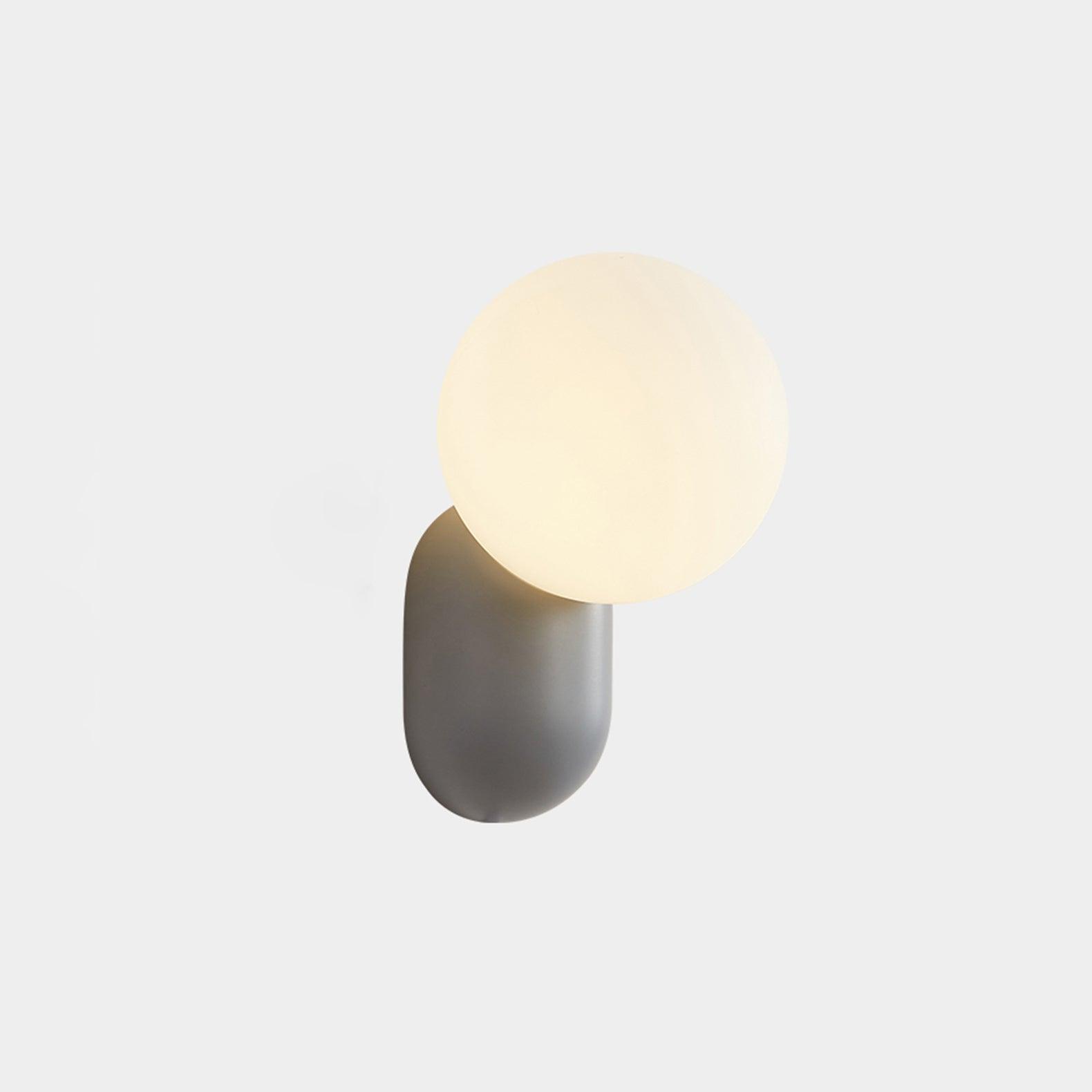 Nelo Minimalist Globe Wall Sconce-Neutral Decor